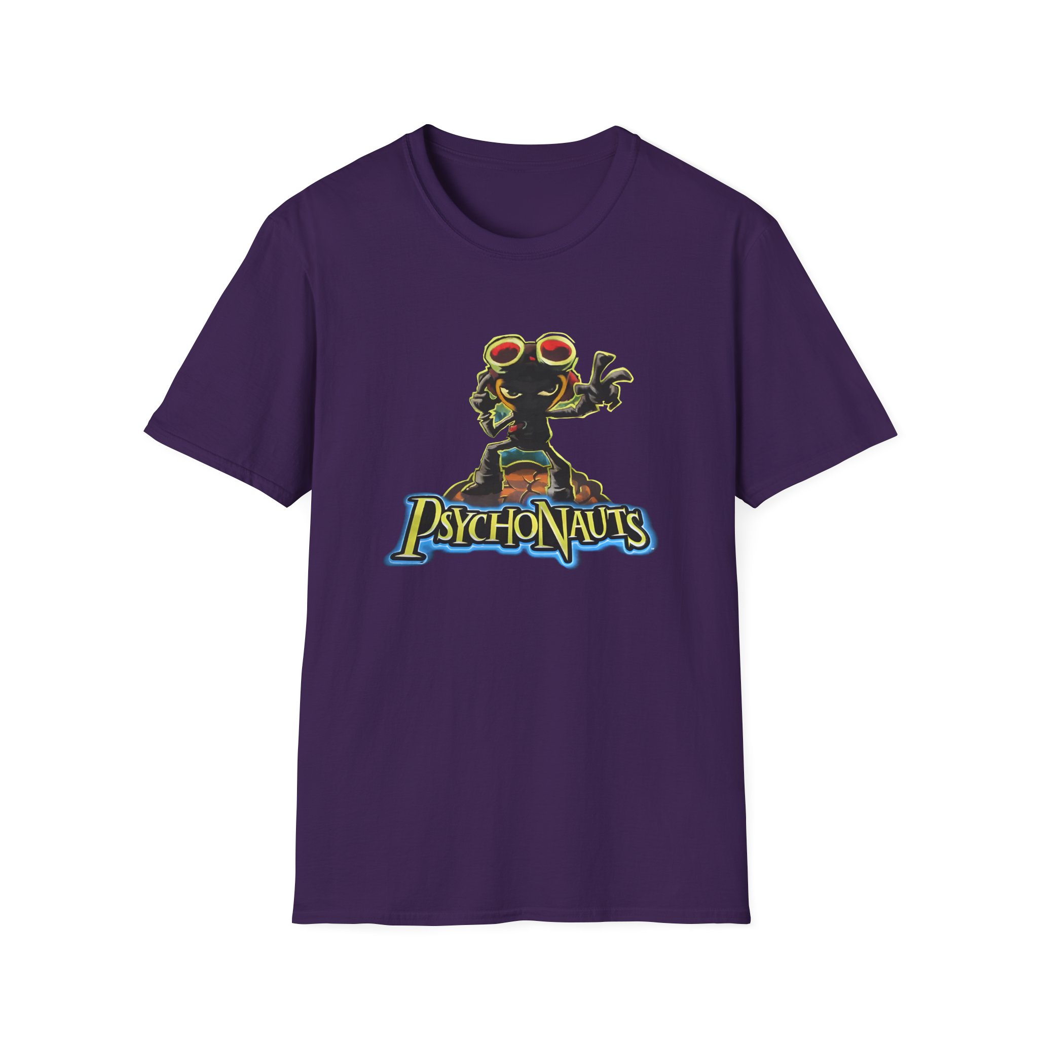 Double Fine Psychonauts Raz Unisex Softstyle T-Shirt