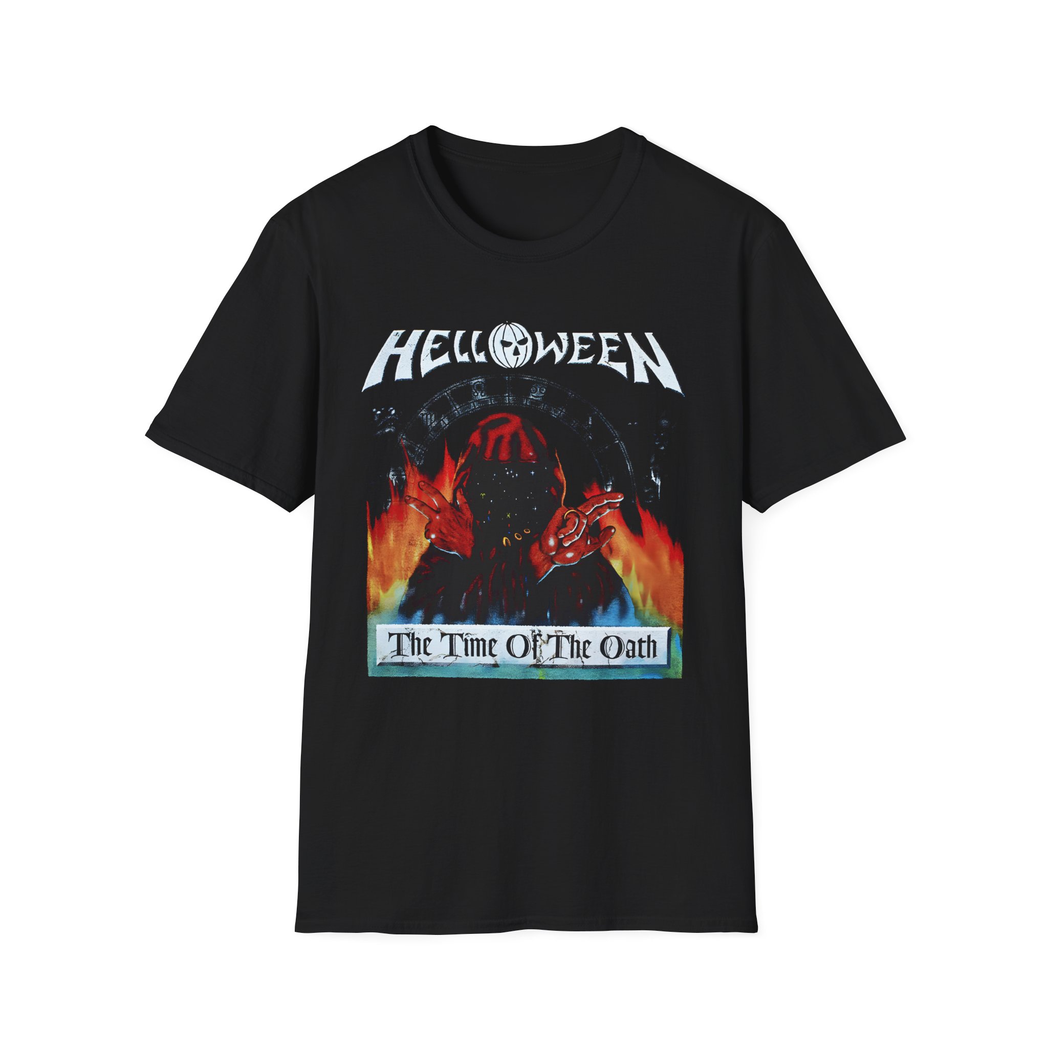 Helloween the Time of the Oath Tour Unisex Softstyle T-Shirt