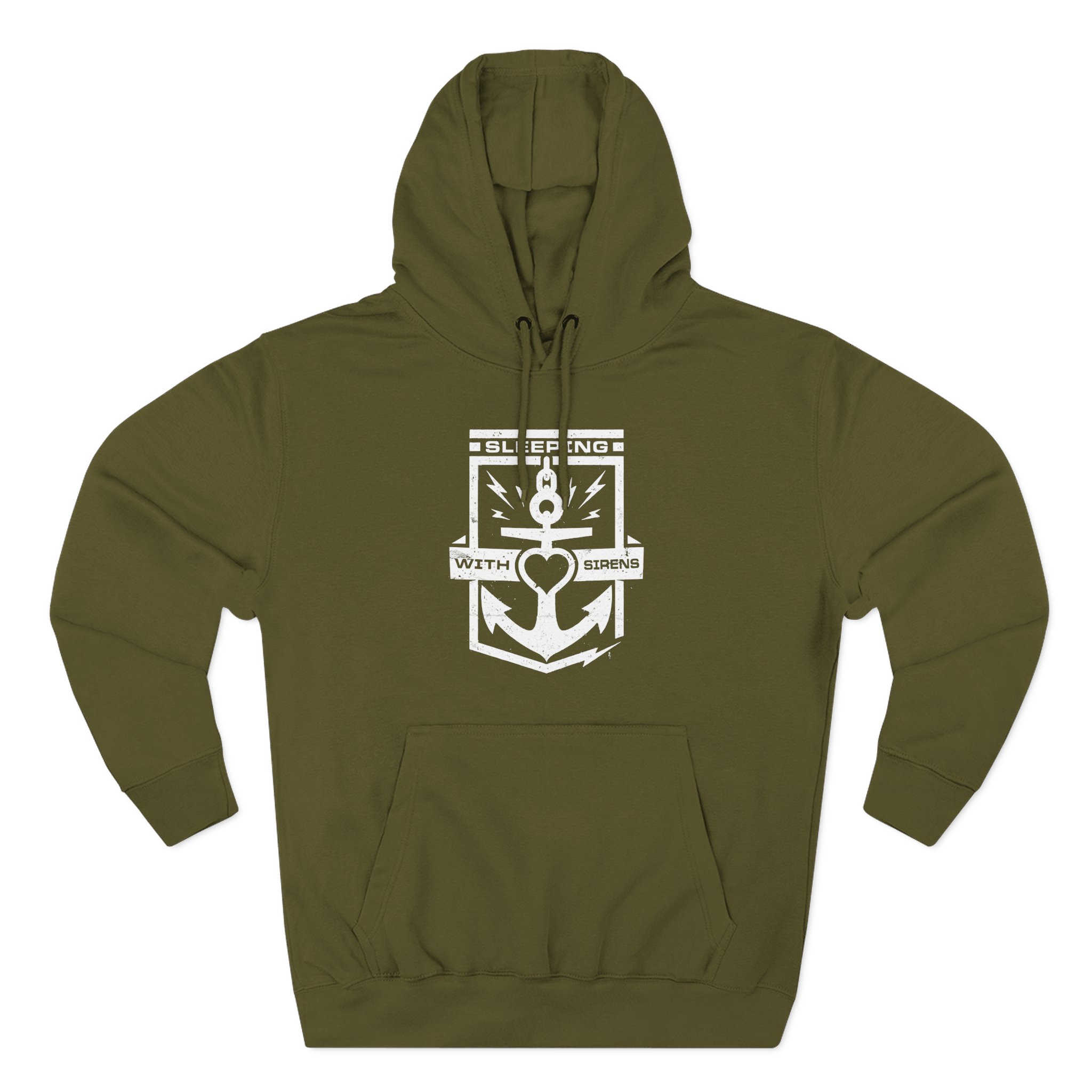 Sleeping With Sirens Three-Panel Fleece Hoodie