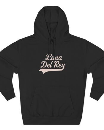 Lanadelrey Three-Panel Fleece Hoodie