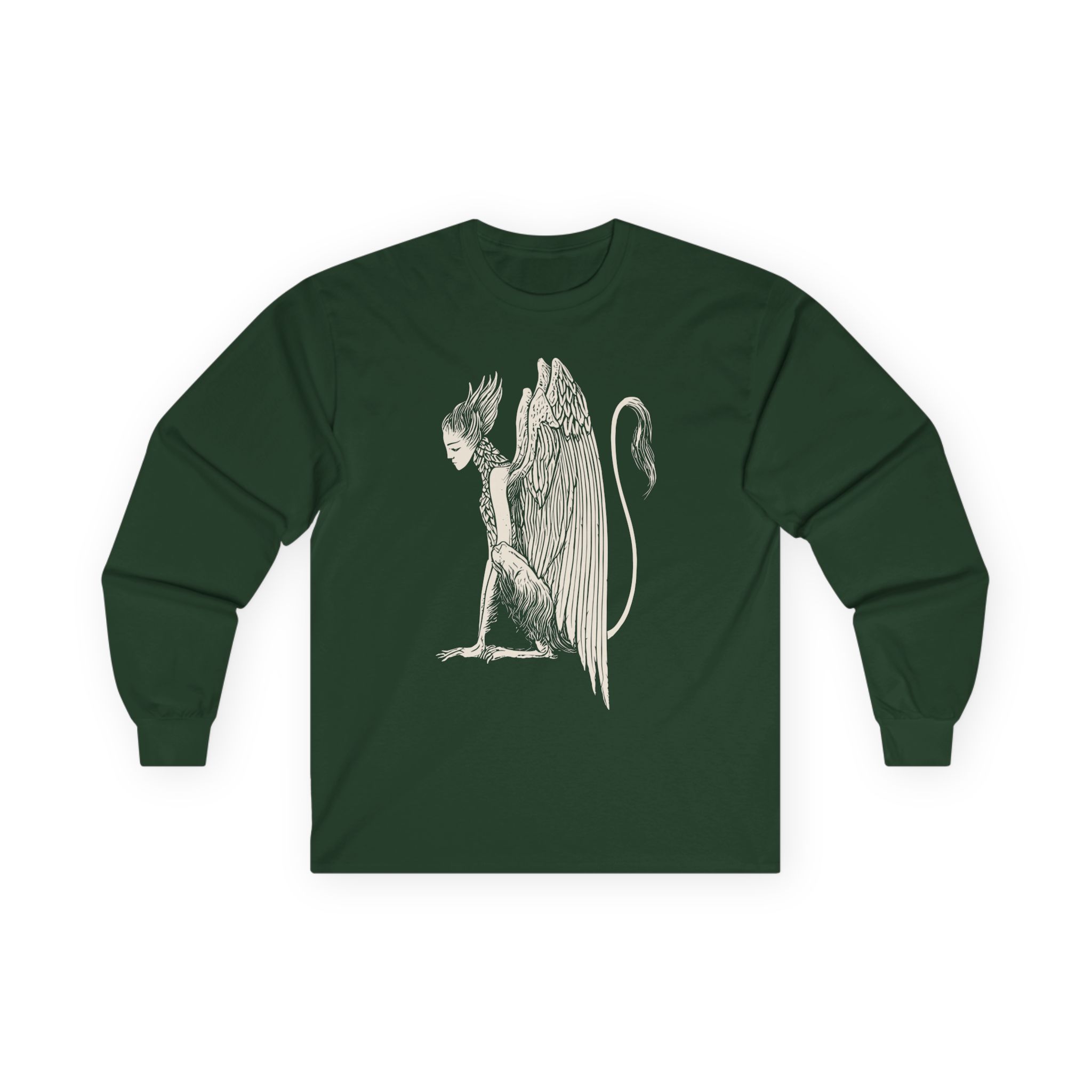Alcest Spiritual Instinct Back Logo Unisex Ultra Cotton Long Sleeve Tee