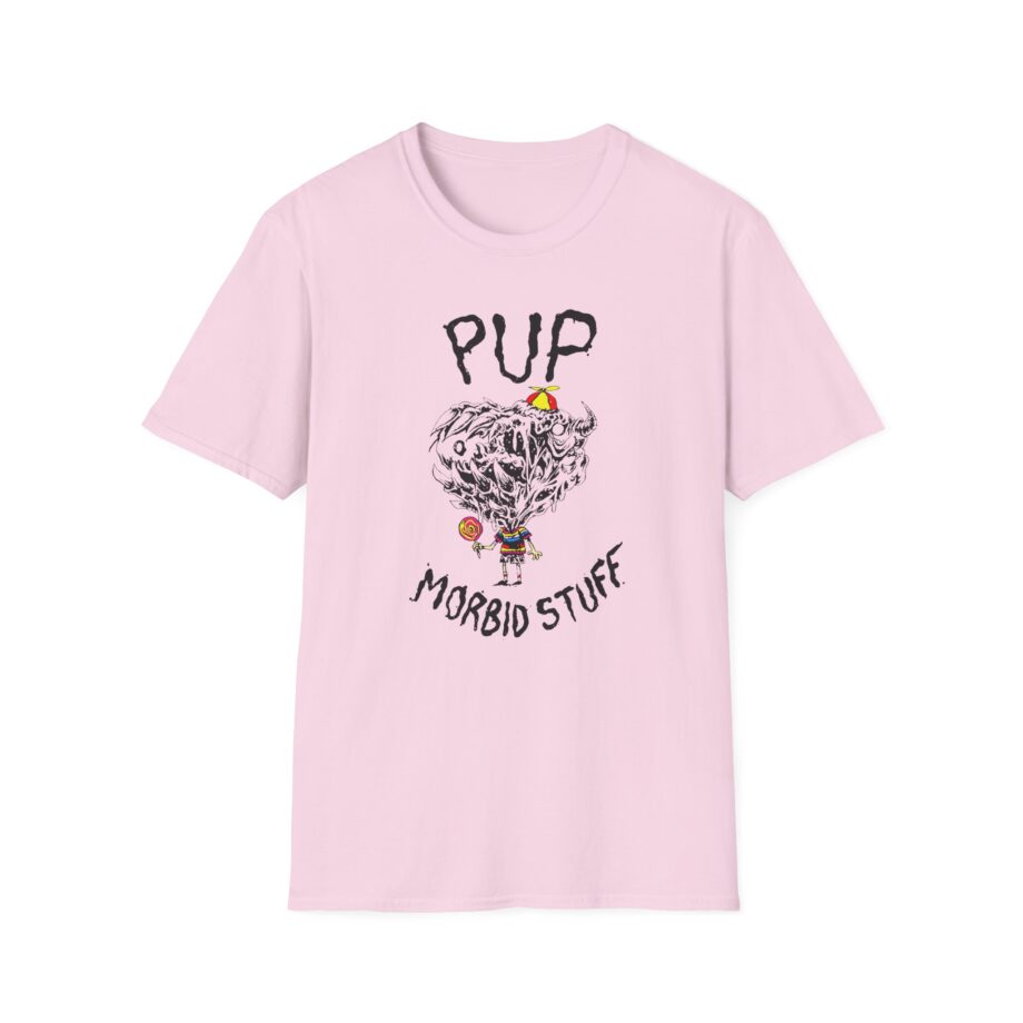 Pup Morbid Stuff Lollipop Unisex Softstyle T-Shirt