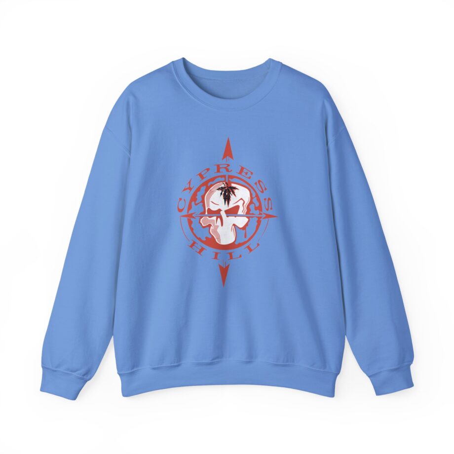 Cypress Hill Skull N Compass Unisex Heavy Blend™ Crewneck Sweatshirt