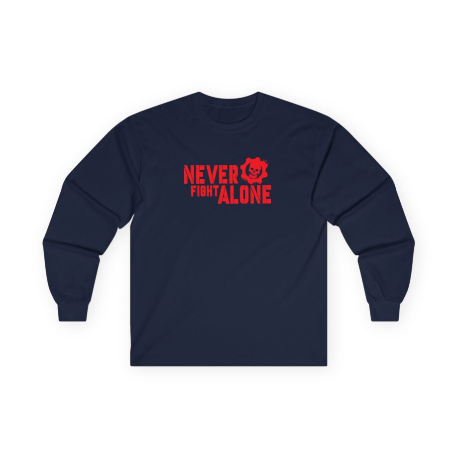 Gears of War Never Fight Alone Unisex Ultra Cotton Long Sleeve Tee