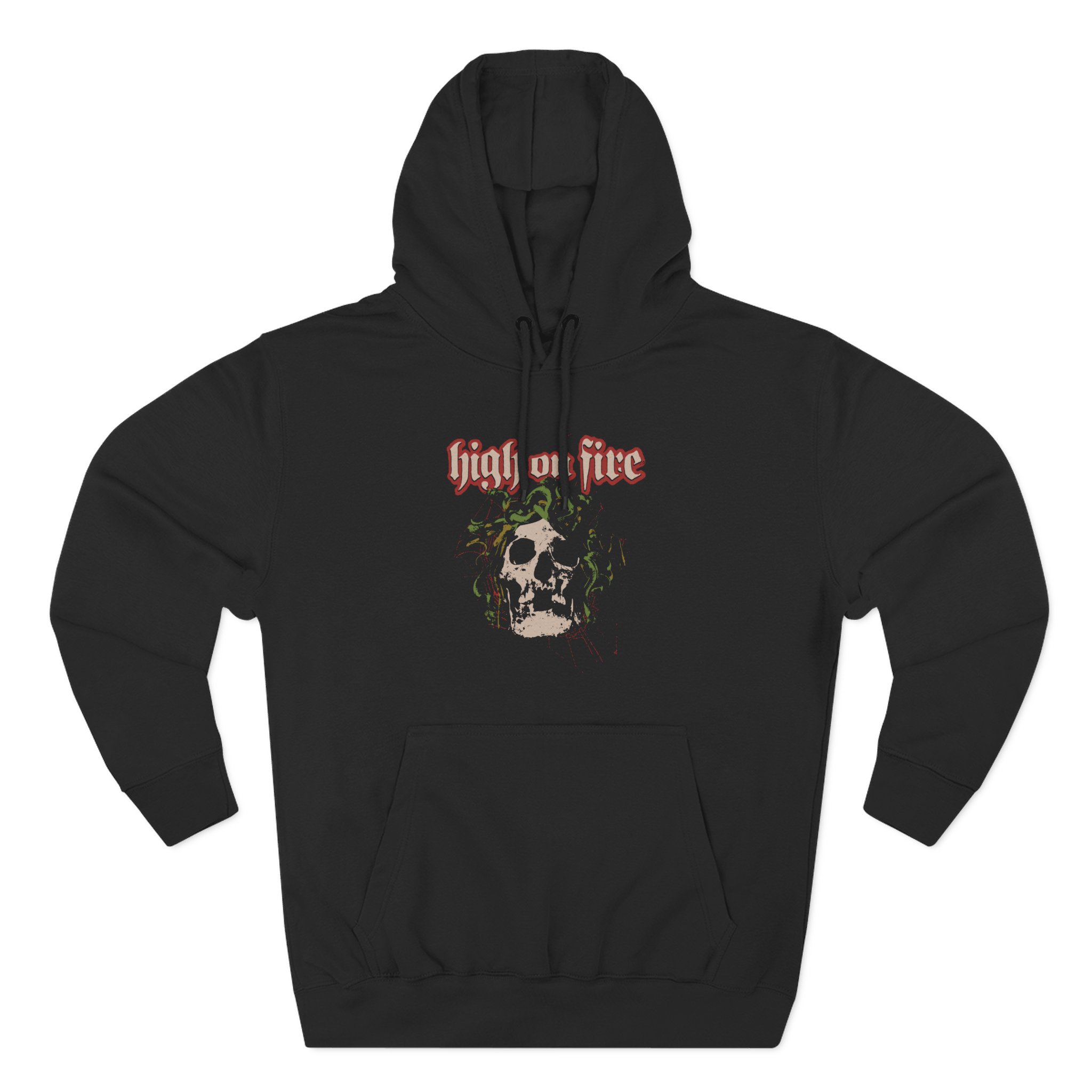 High on Fire Medusa Three-Panel Fleece Hoodie