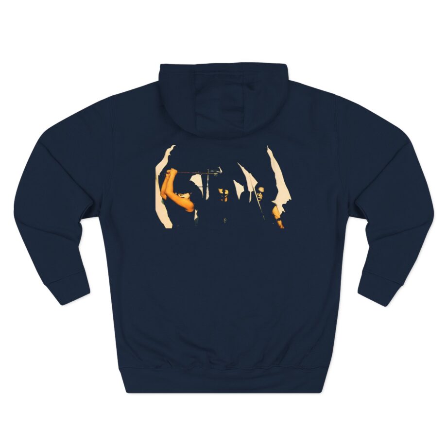Sigh Infidel Three-Panel Fleece Hoodie