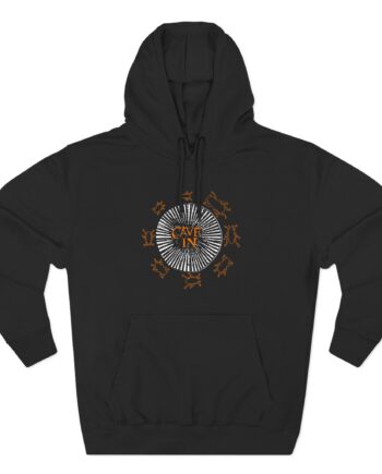 Cave in Halo of Flies Three-Panel Fleece Hoodie