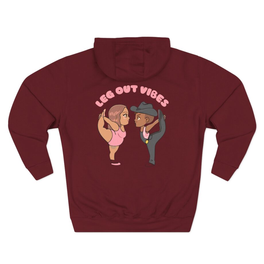 Shawty Bae Three-Panel Fleece Hoodie