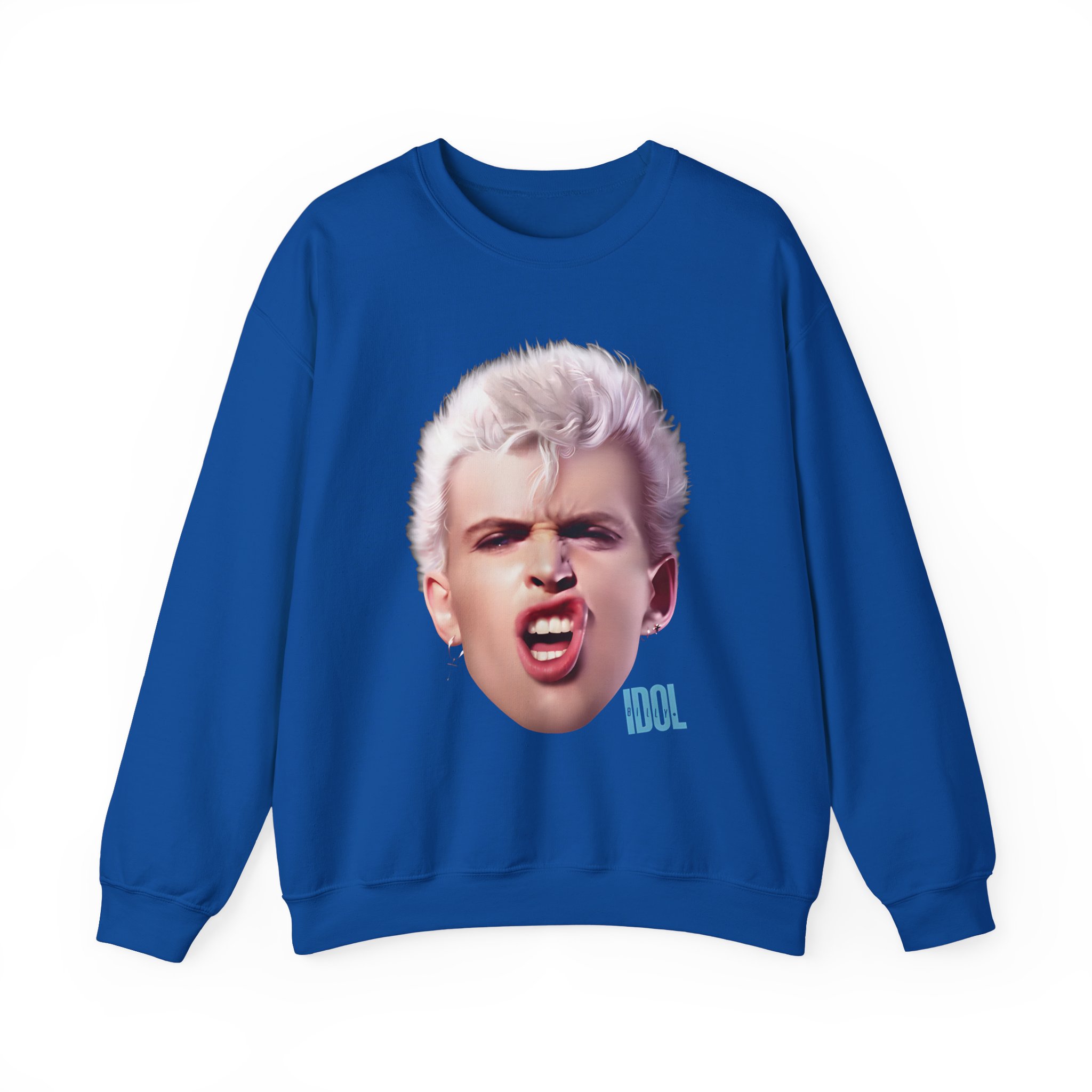 Billy Idol Billy Smirk Unisex Heavy Blendâ„¢ Crewneck Sweatshirt
