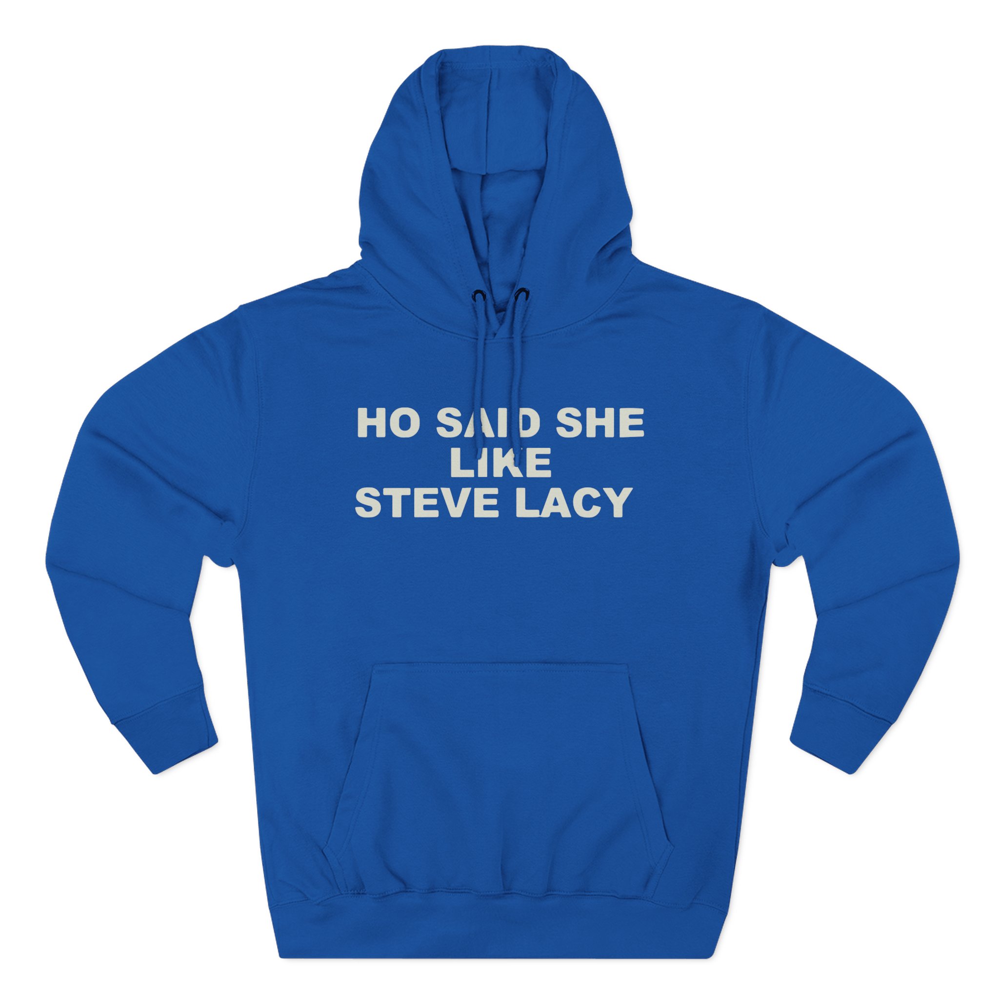 Steve Lacy Ho Said She Like Three-Panel Fleece Hoodie