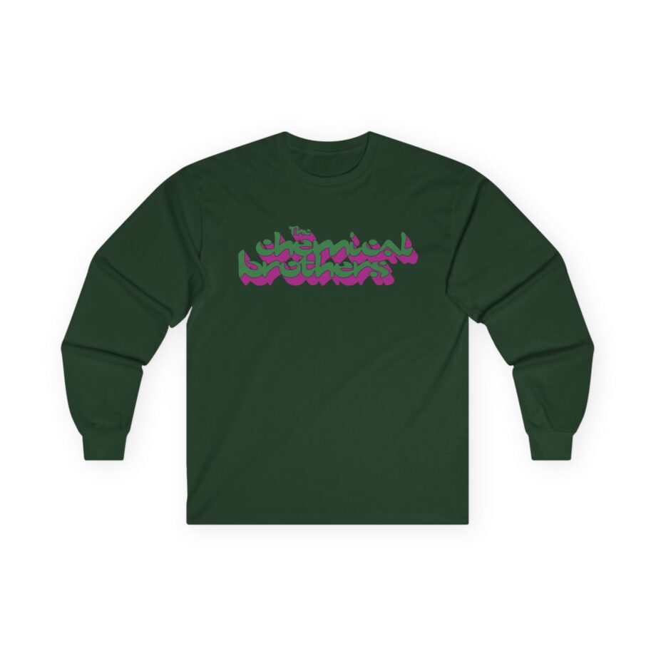 The Chemical Brothers 3d Logo Unisex Ultra Cotton Long Sleeve Tee