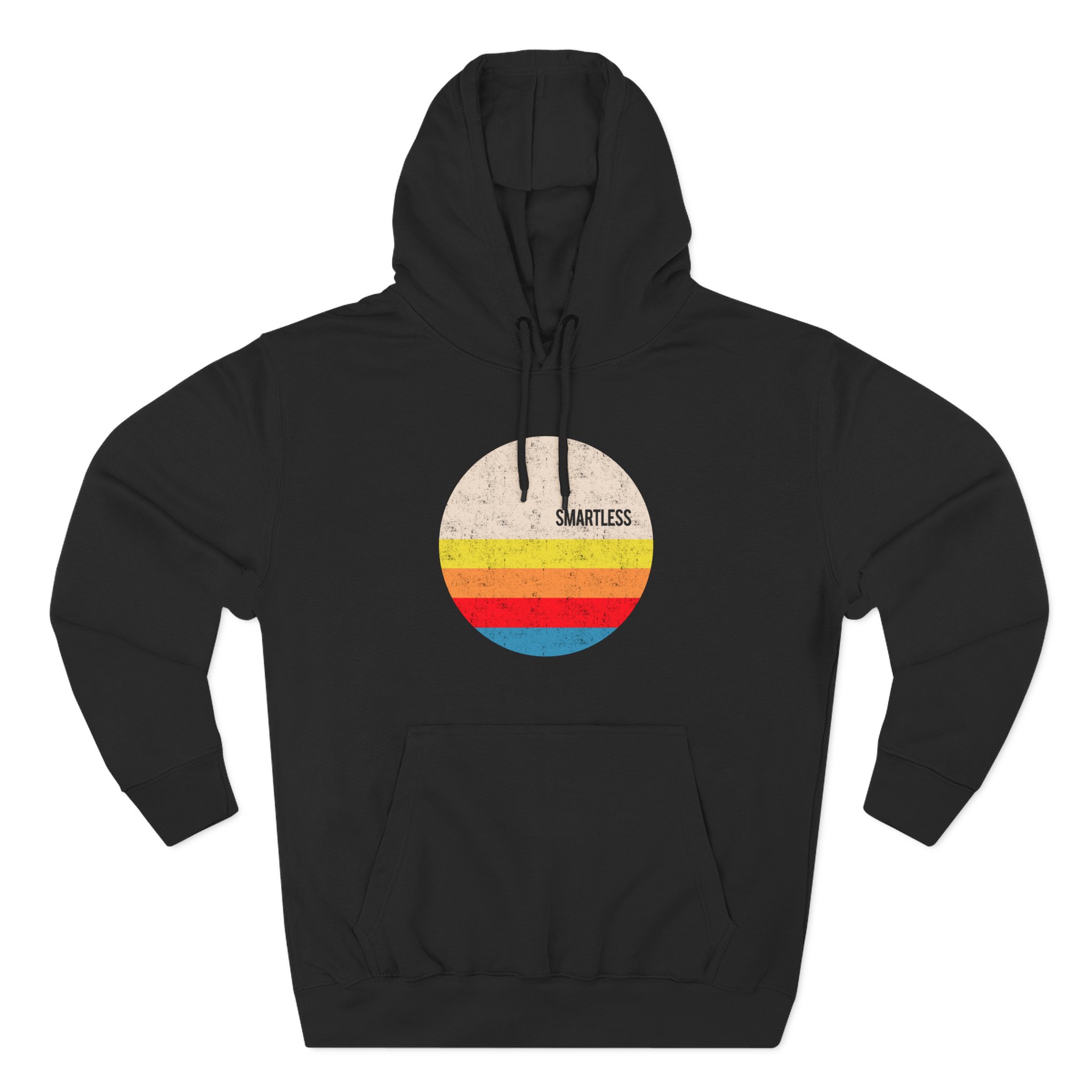 Smartless Three-Panel Fleece Hoodie
