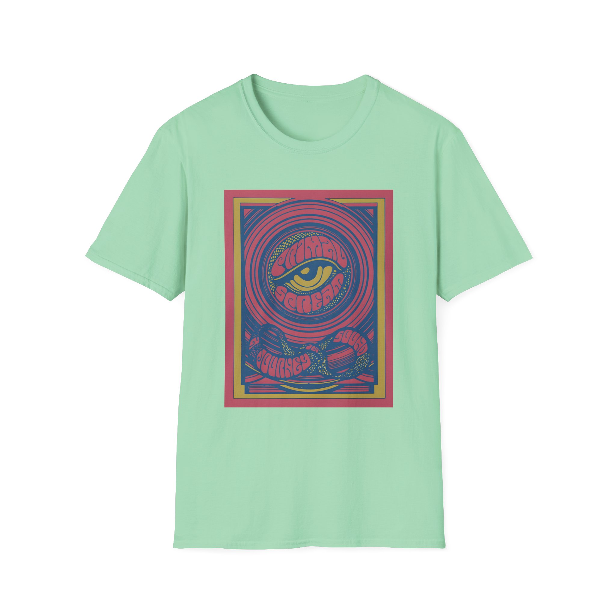 Primal Scream a Journey Into Sound  Unisex Softstyle T-Shirt