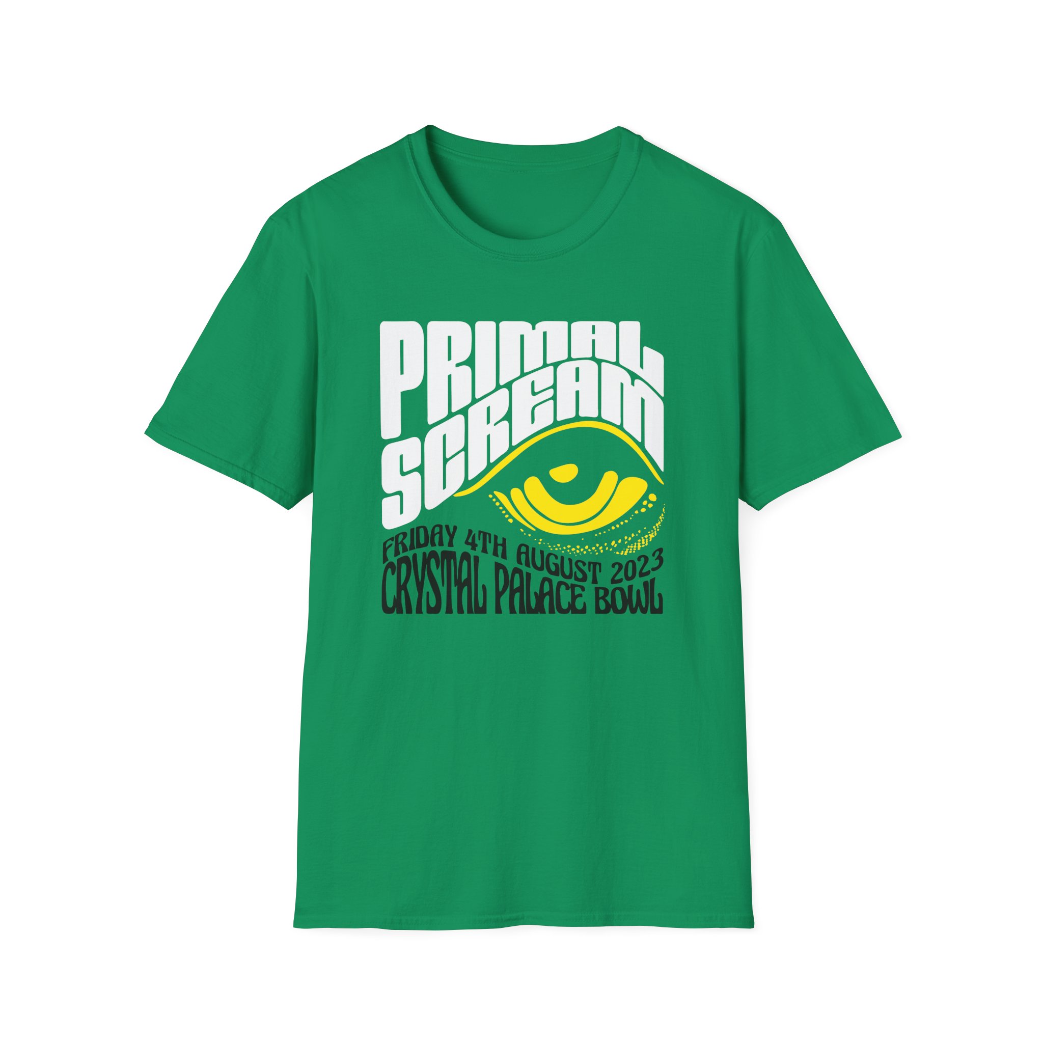 Primal Scream London Crystal Palace Bowl Unisex Softstyle T-Shirt
