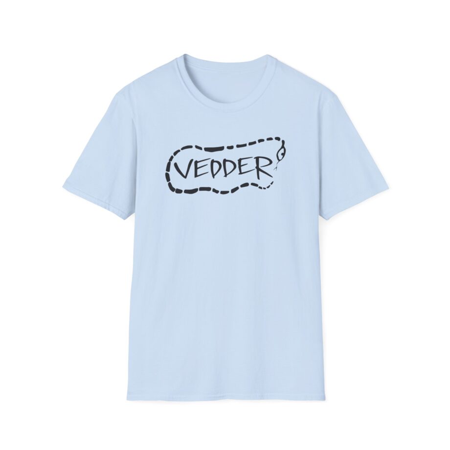 Eddie Vedder Stencil Snake Unisex Softstyle T-Shirt
