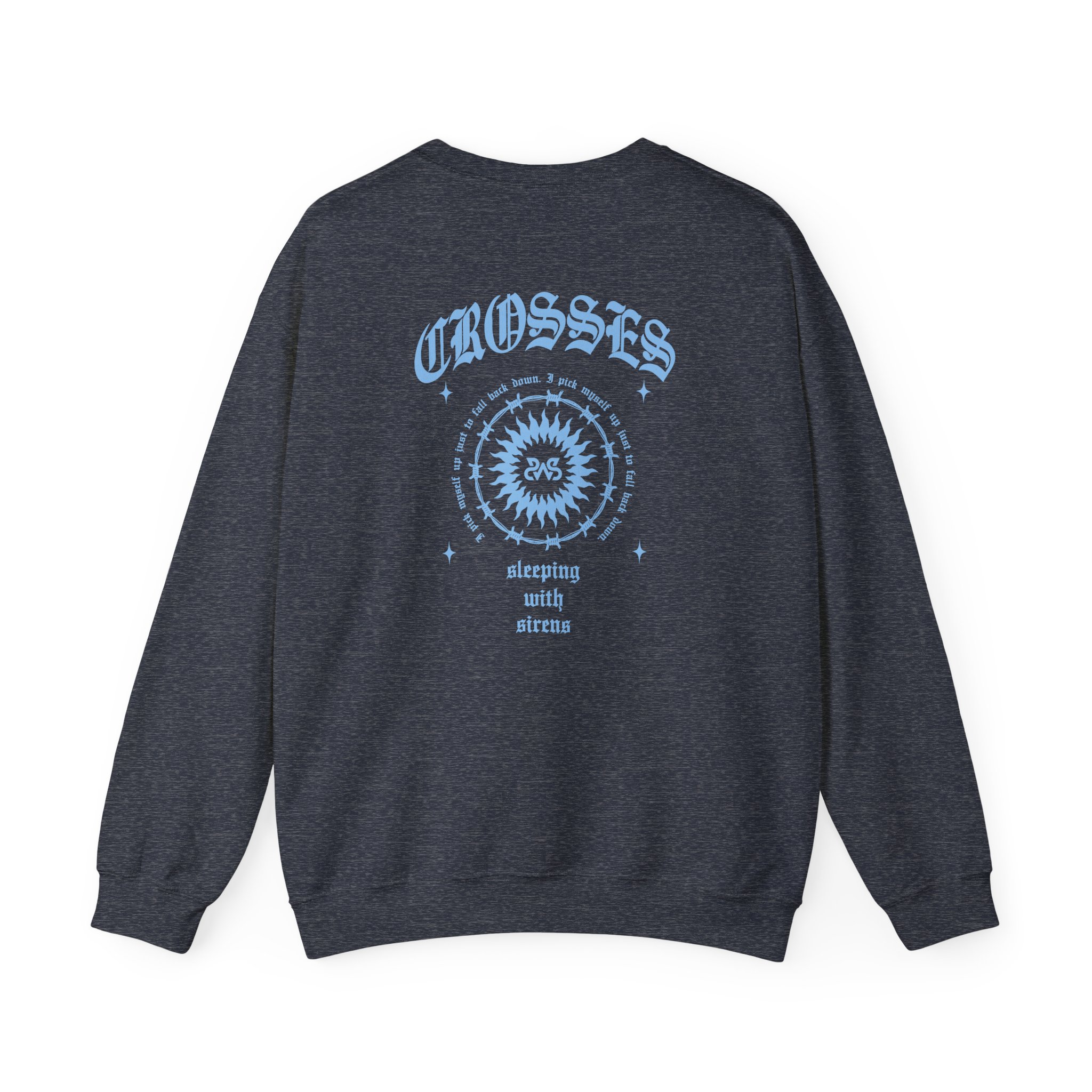 Sleeping With Sirens Barbed Wire Unisex Heavy Blendâ„¢ Crewneck Sweatshirt