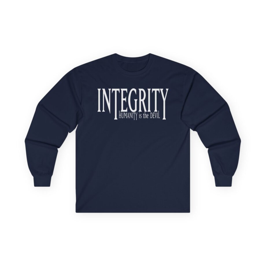 Integrity Humanity Is The Devil Unisex Ultra Cotton Long Sleeve Tee