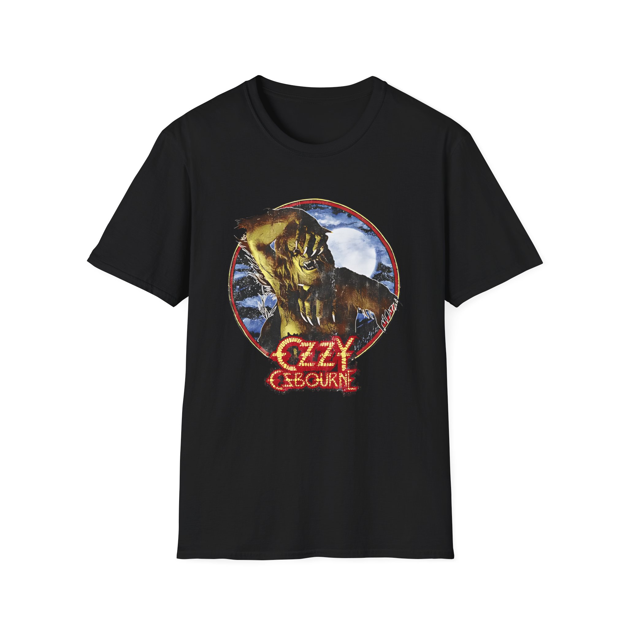 Ozzy Osbourne Bark At The Moon Unisex Softstyle T-Shirt