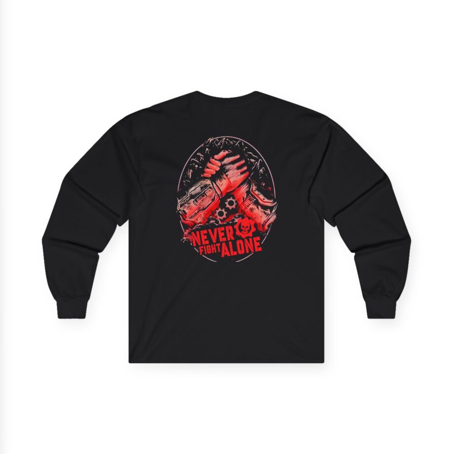 Gears of War Never Fight Alone Unisex Ultra Cotton Long Sleeve Tee