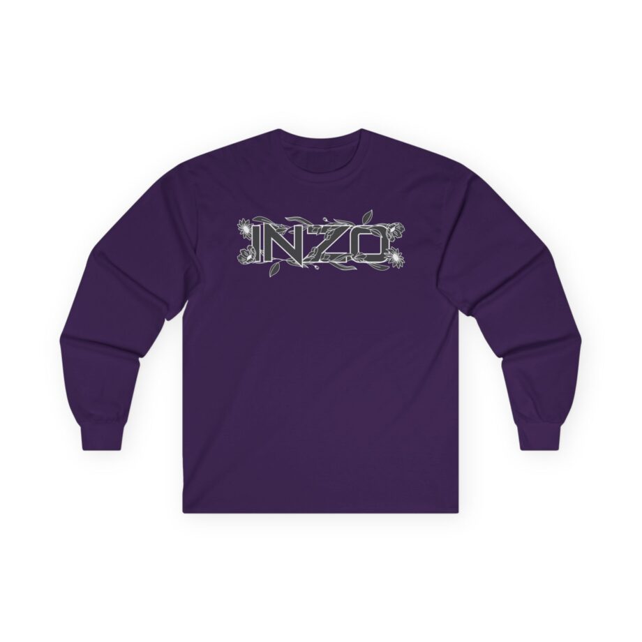 Inzo Flowers in My Heart Unisex Ultra Cotton Long Sleeve Tee