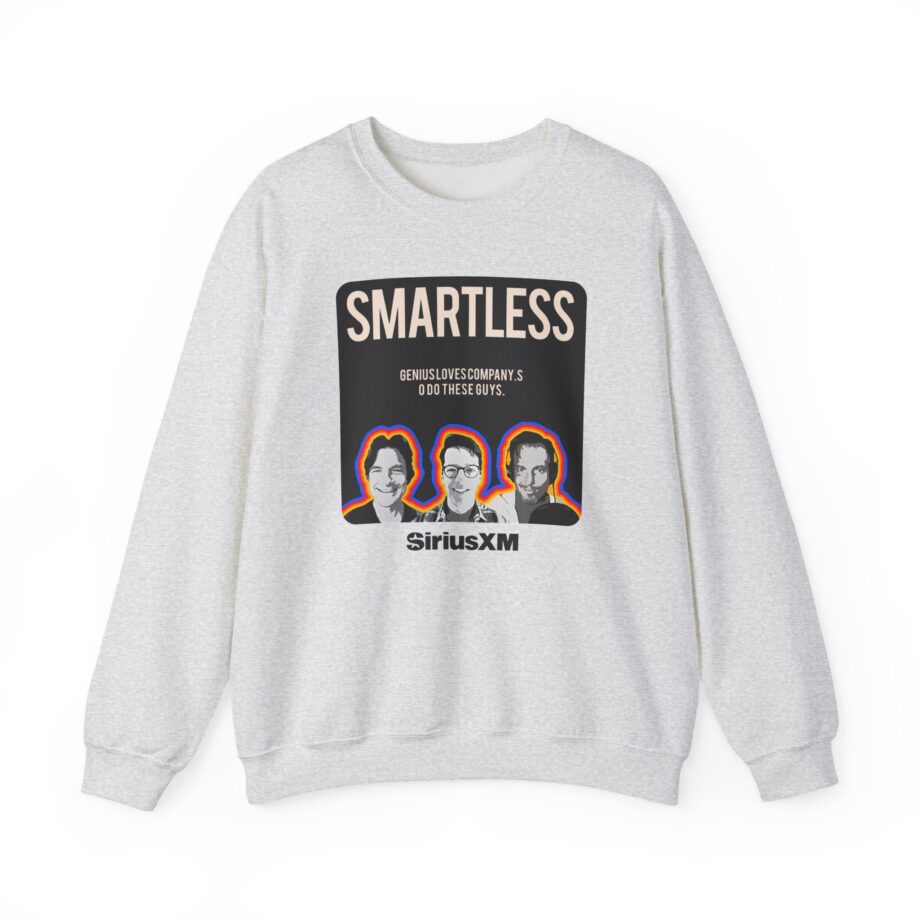 Smartless Genius Loves Company Logo Unisex Heavy Blend™ Crewneck Sweatshirt