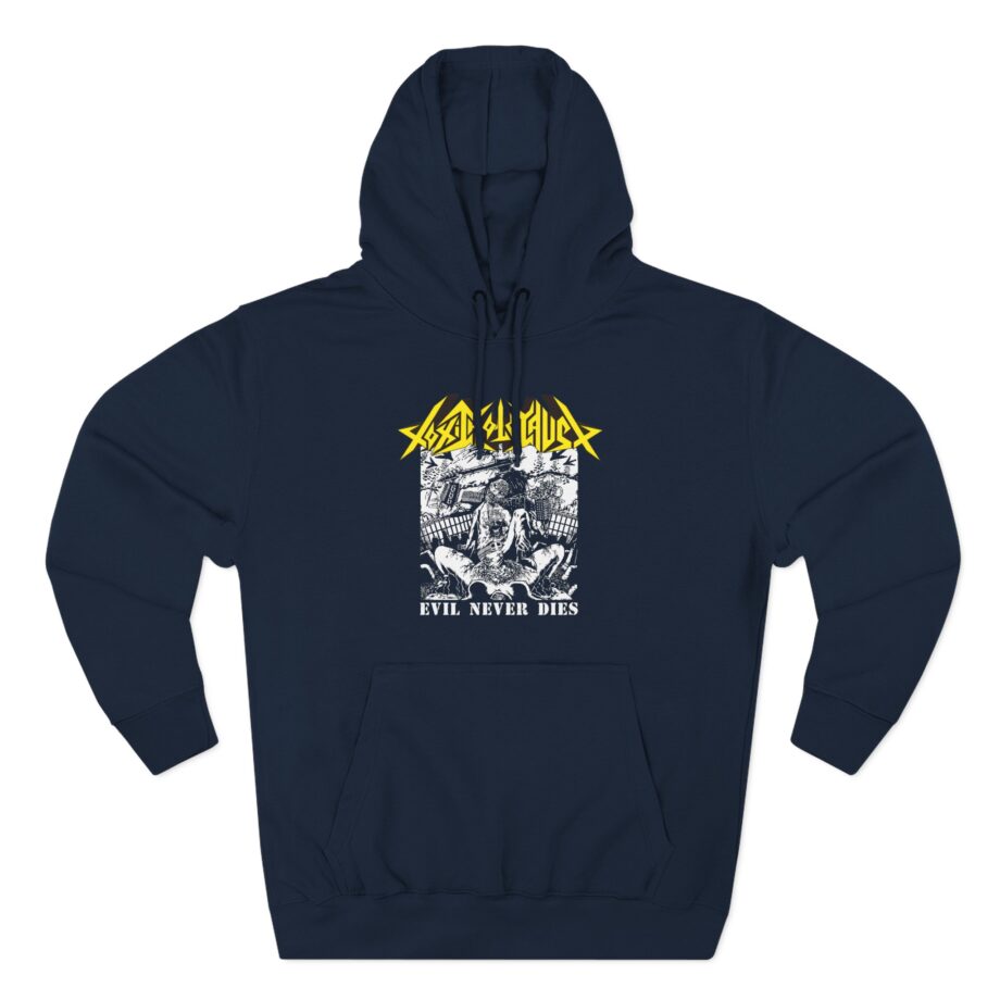 Toxic Holocaust Evil Never Dies Three-Panel Fleece Hoodie