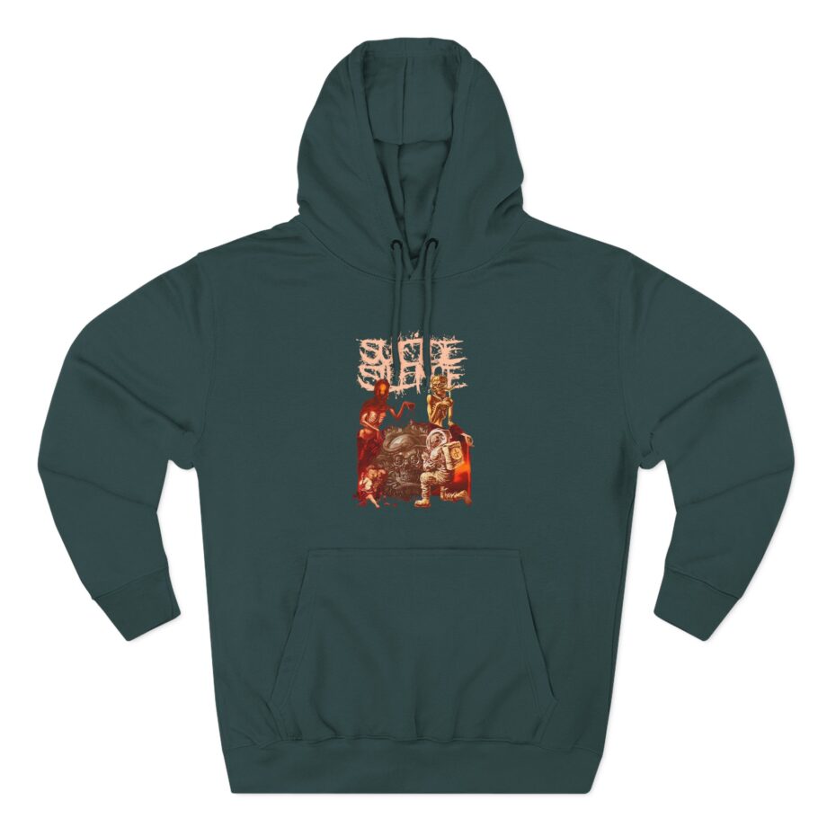 Suicide Silence You Will Die Alone Three-Panel Fleece Hoodie