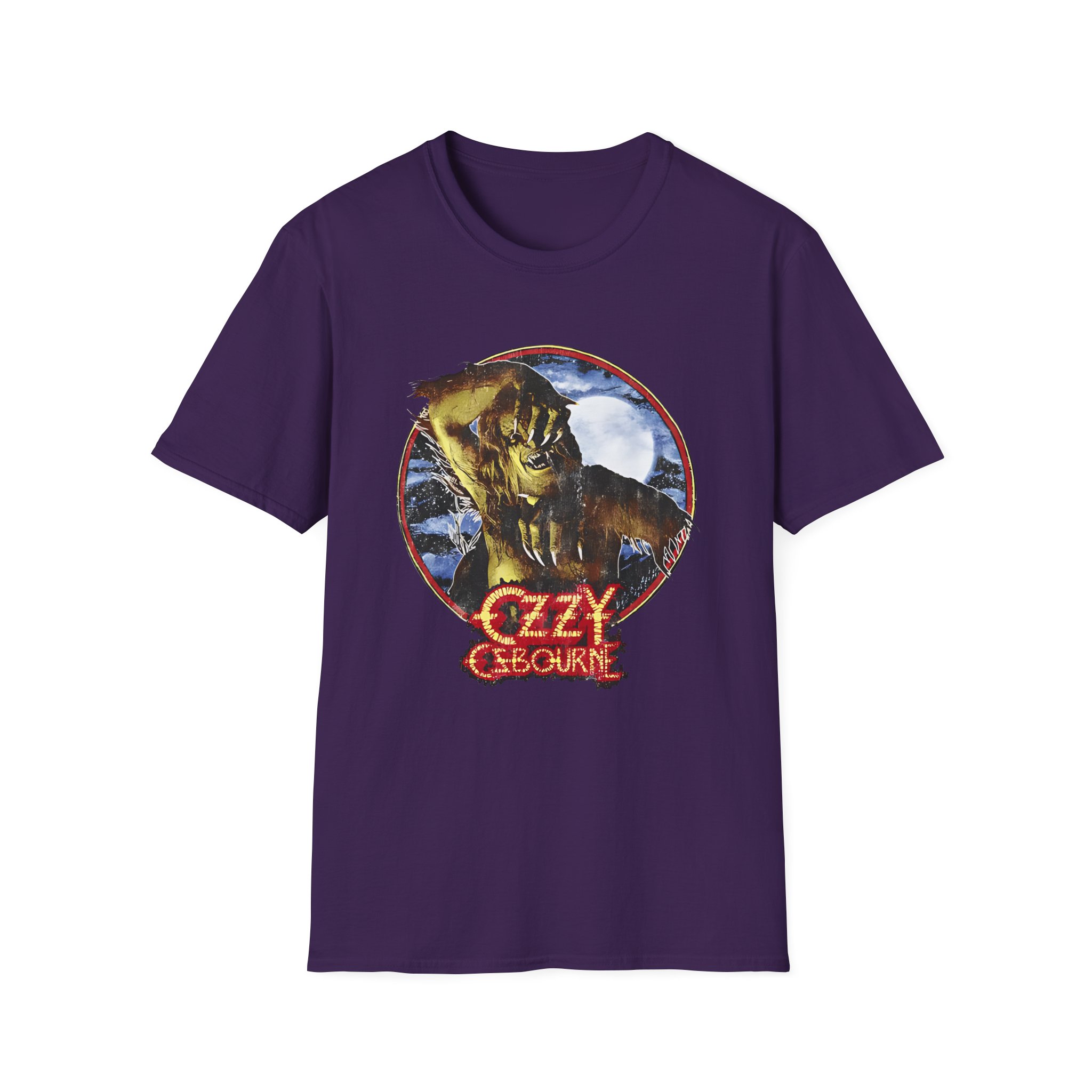 Ozzy Osbourne Bark At The Moon Unisex Softstyle T-Shirt