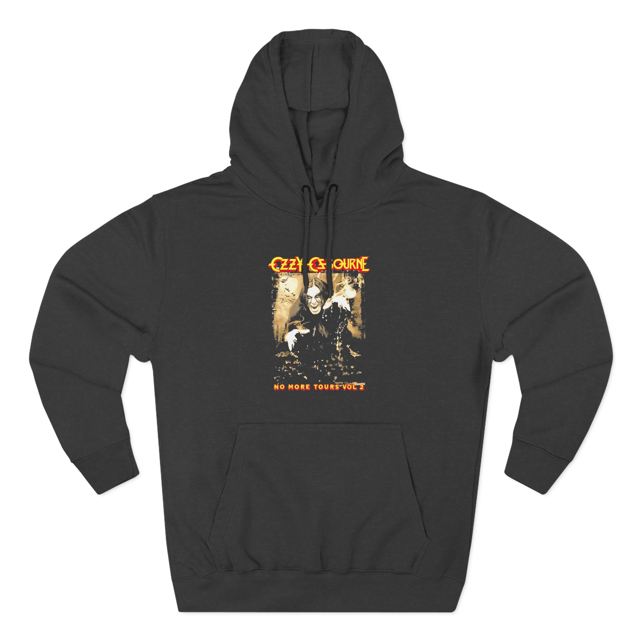 Ozzy Osbourne Rising With Tourback Three-Panel Fleece Hoodie