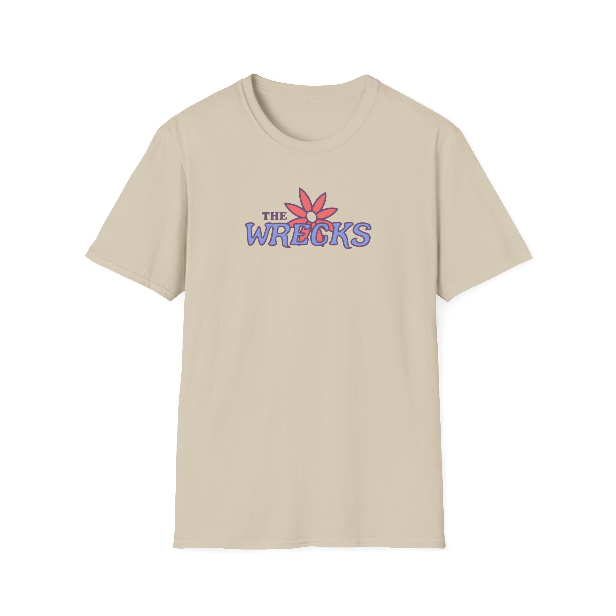 The Wrecks Floral Unisex Softstyle T-Shirt