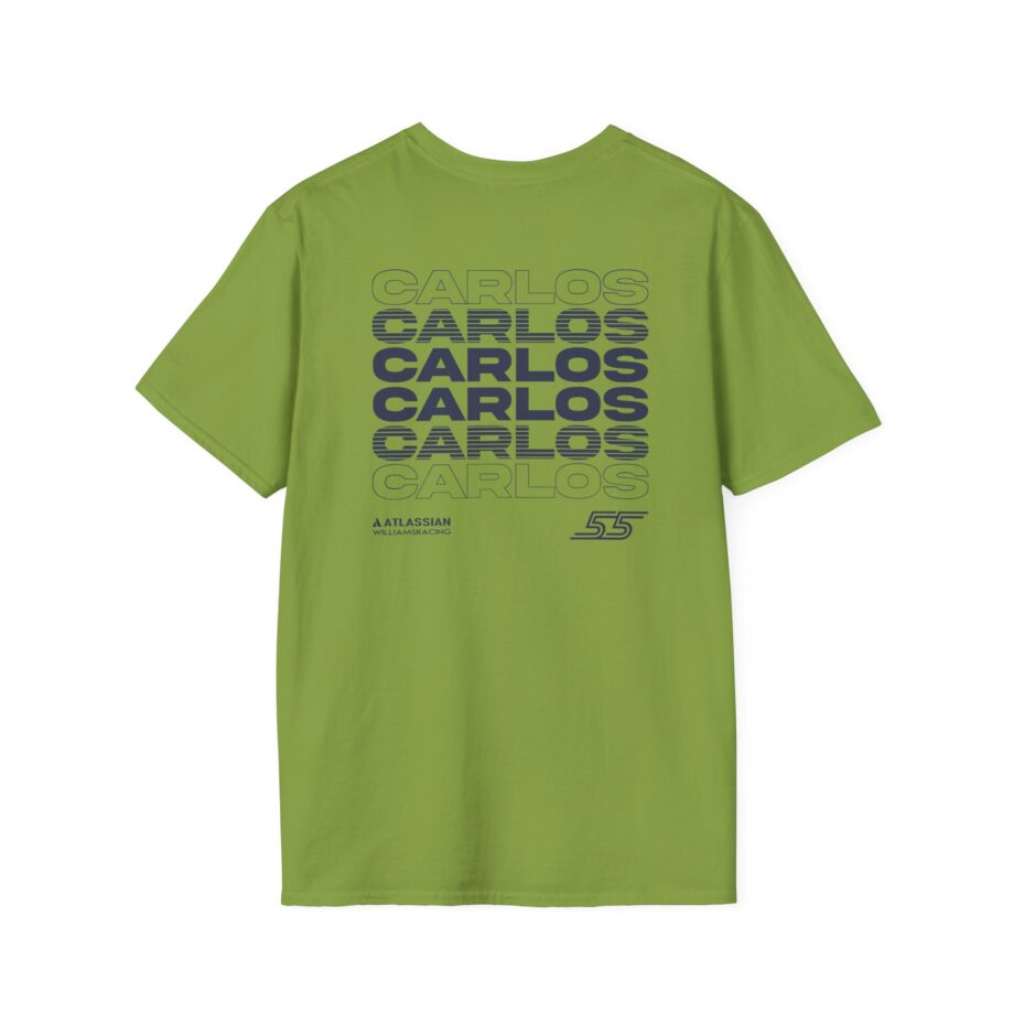 Carlos Sainz Atlassian Williams Racing Unisex Softstyle T-Shirt