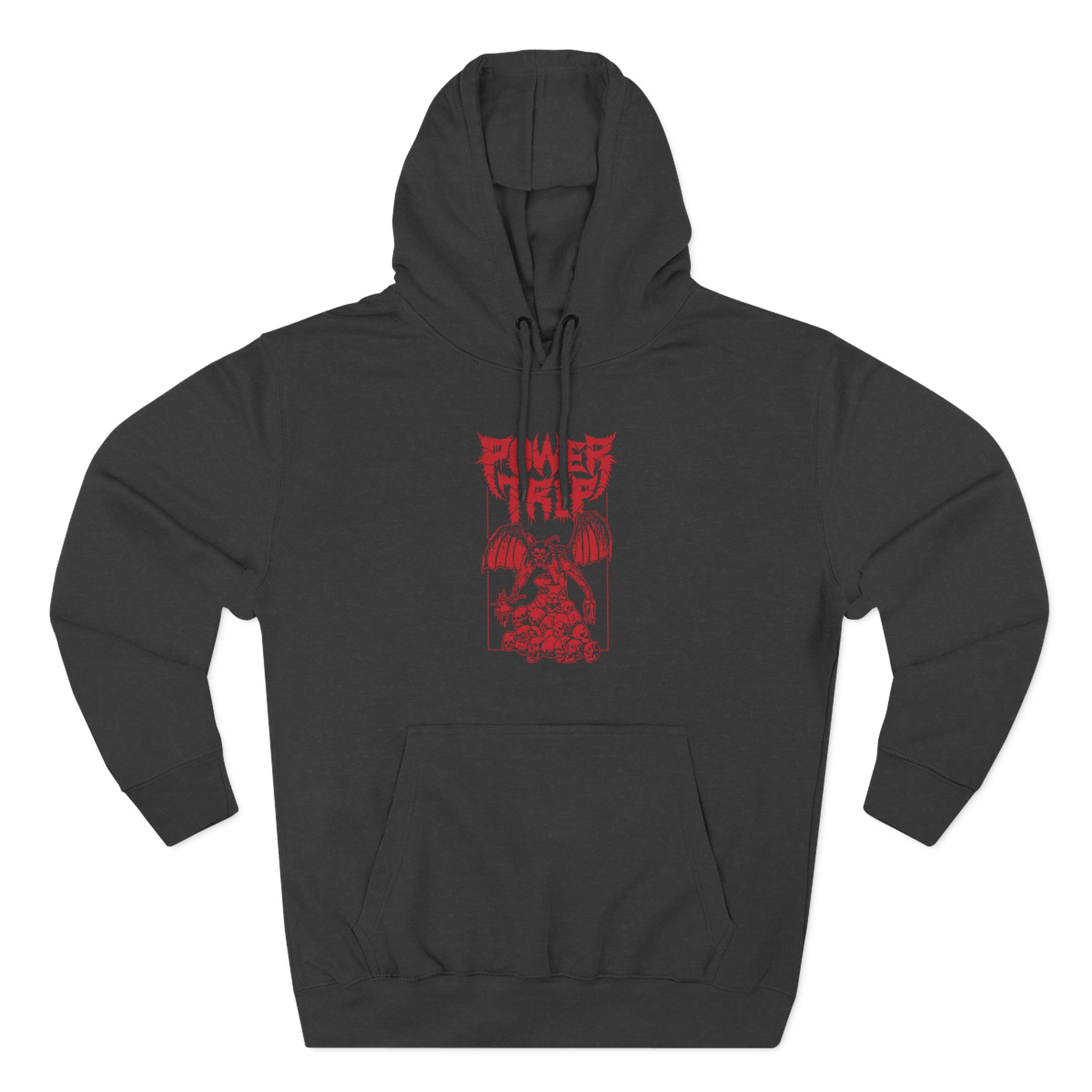 Power Trip Gargoyle Three-Panel Fleece Hoodie