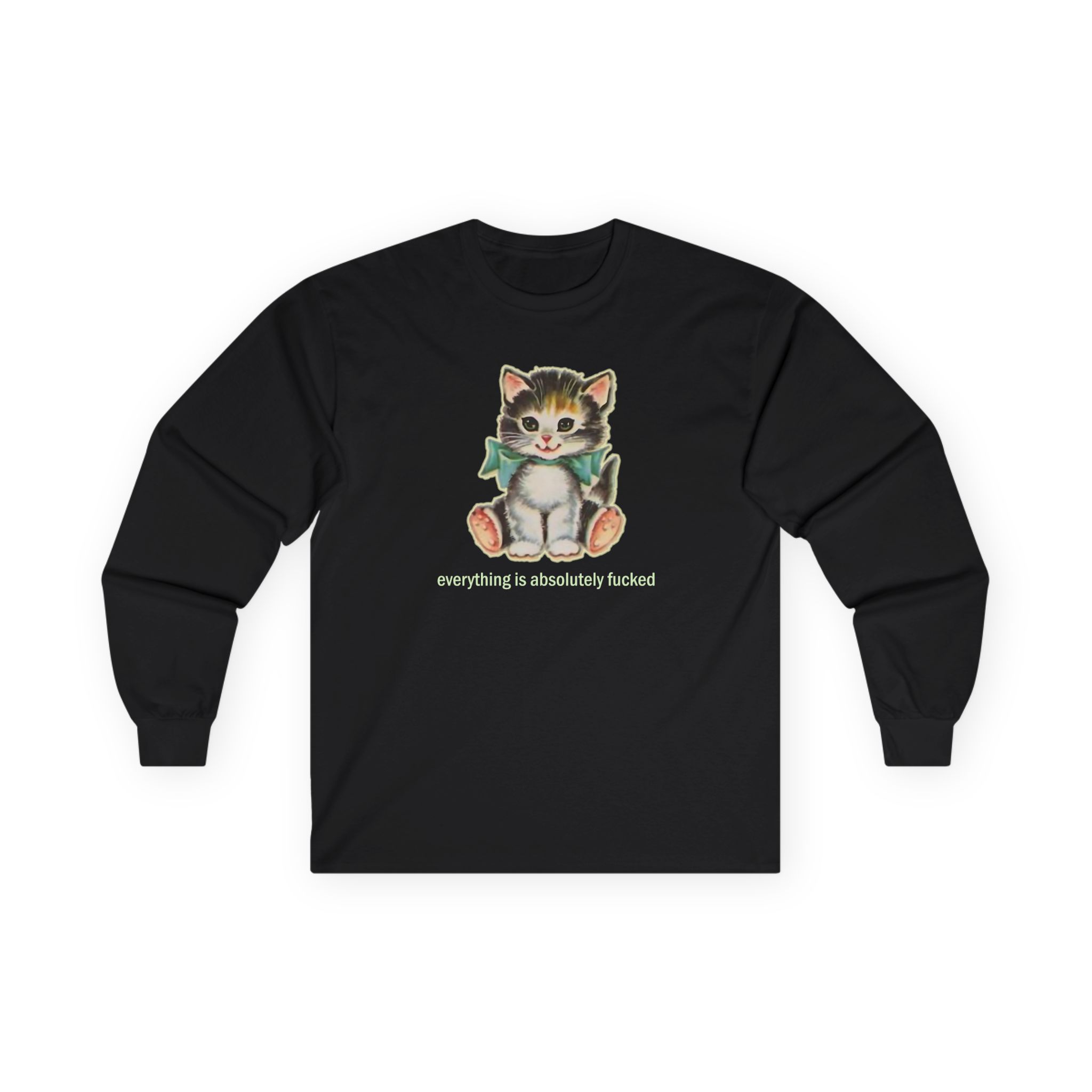 Paleface Cursed Cat Unisex Ultra Cotton Long Sleeve Tee