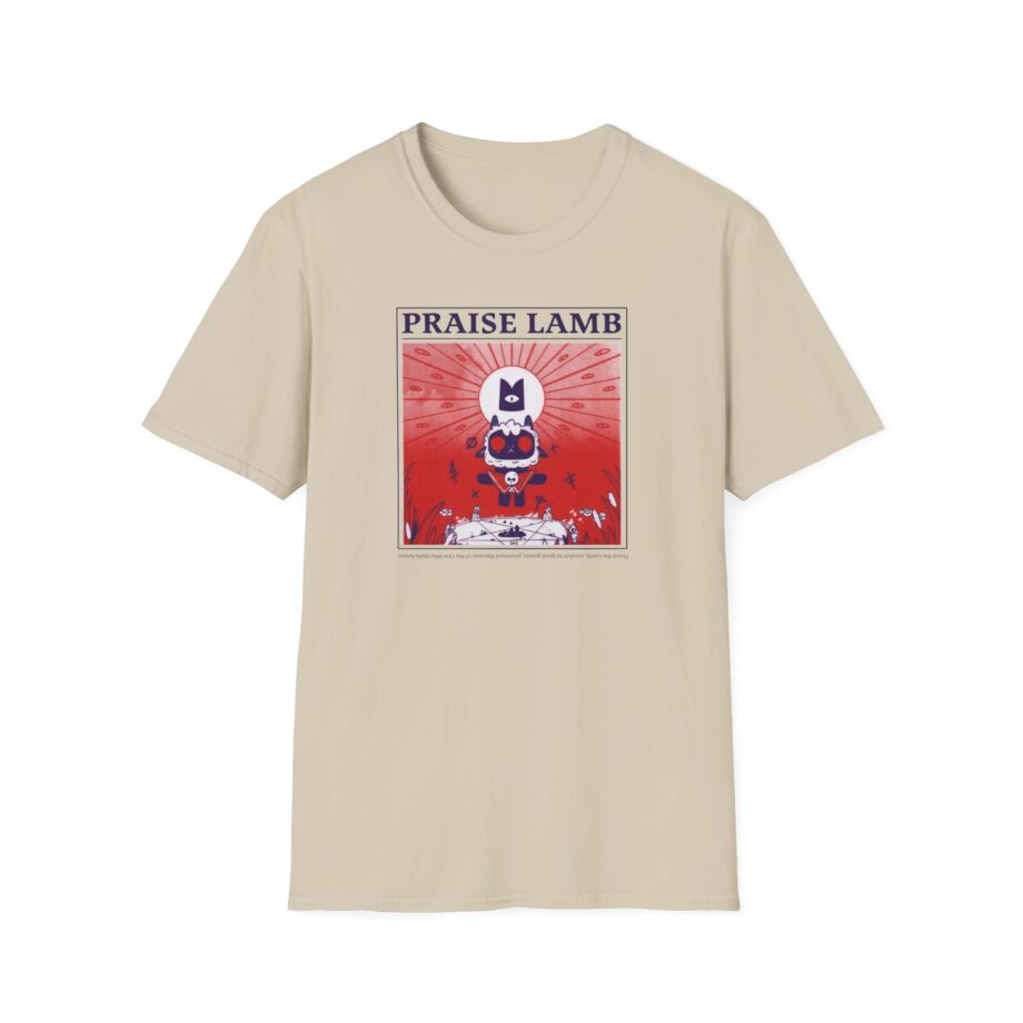 Cult of the Lamb Praise Lamb Unisex Softstyle T-Shirt