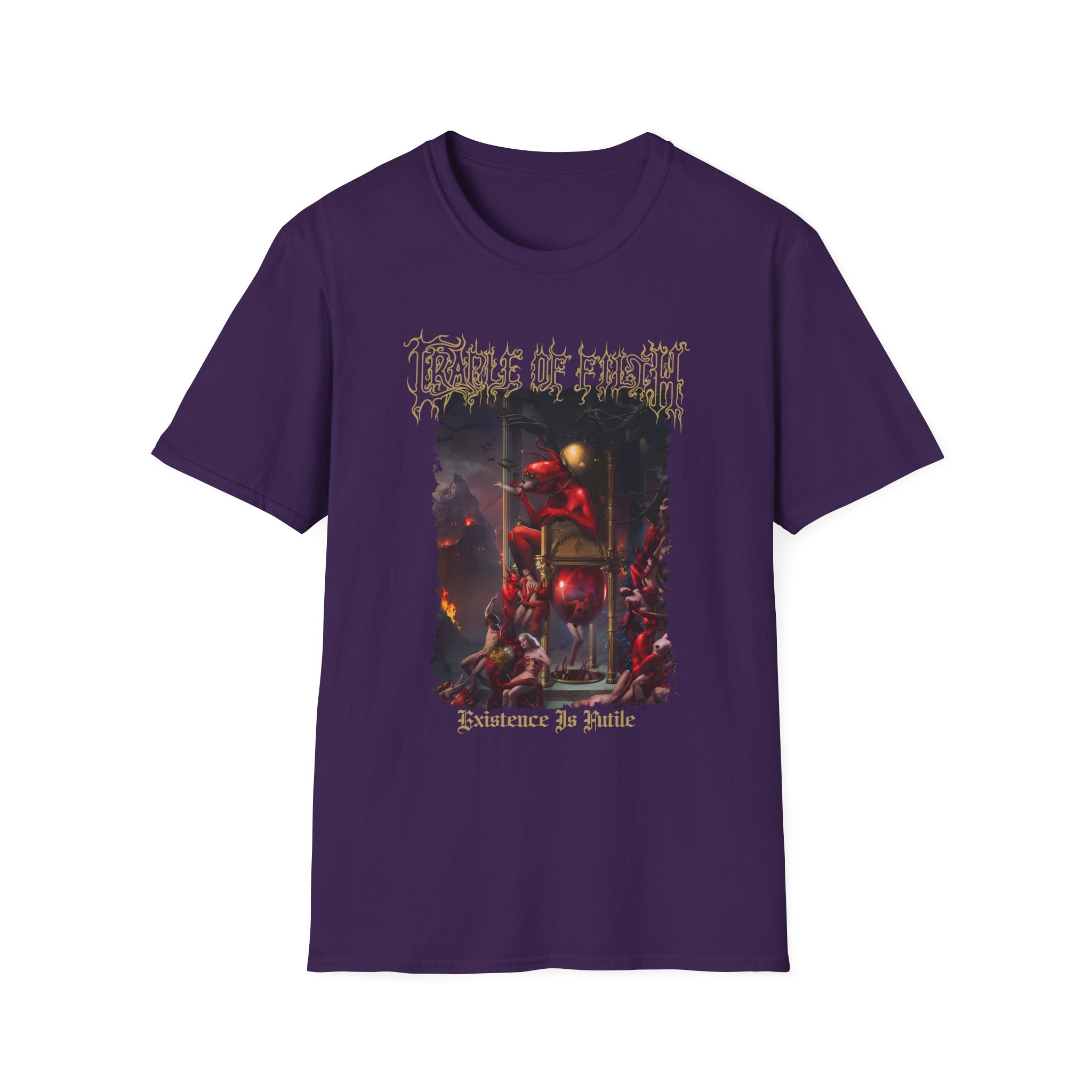 Cradle of Filth Existence is Futile Unisex Softstyle T-Shirt