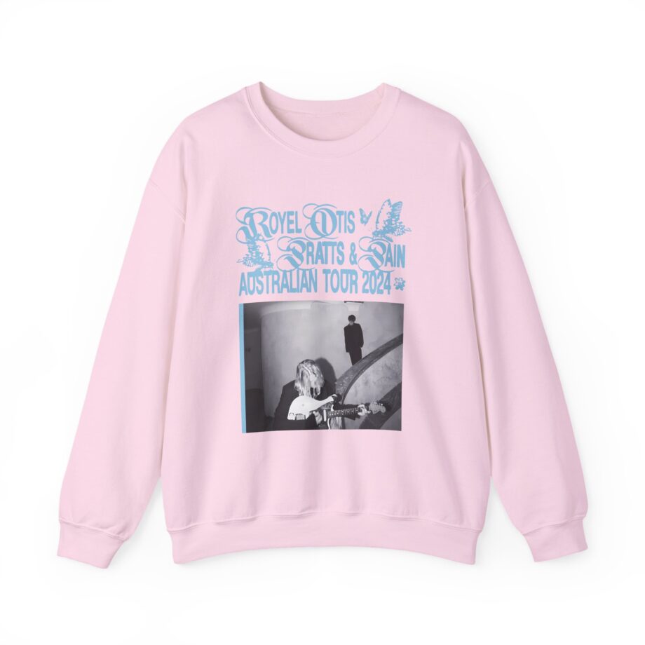 Royel Otis Band Pratts and Pain Australian Tour 2024  Unisex Heavy Blend™ Crewneck Sweatshirt