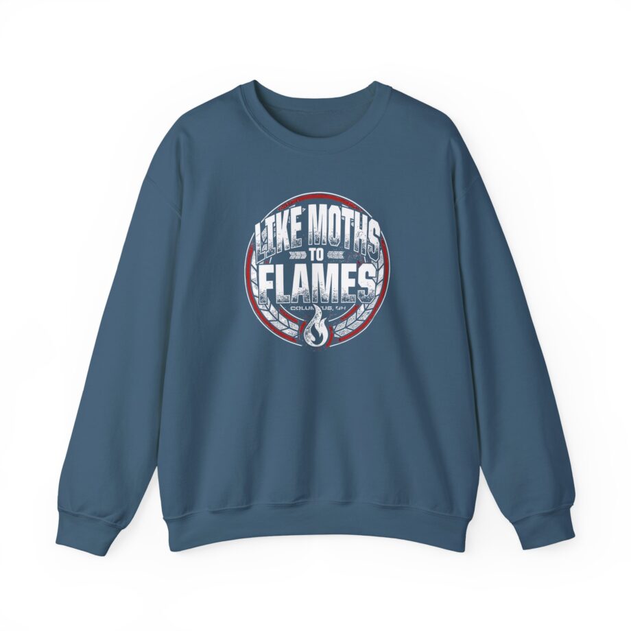 Like Moths to Flames Unisex Heavy Blend™ Crewneck Sweatshirt