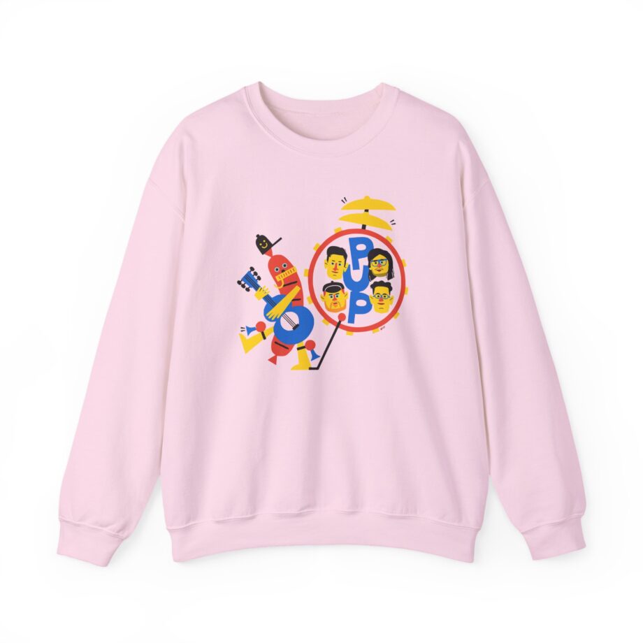 Pup Band of Wiener Unisex Heavy Blend™ Crewneck Sweatshirt