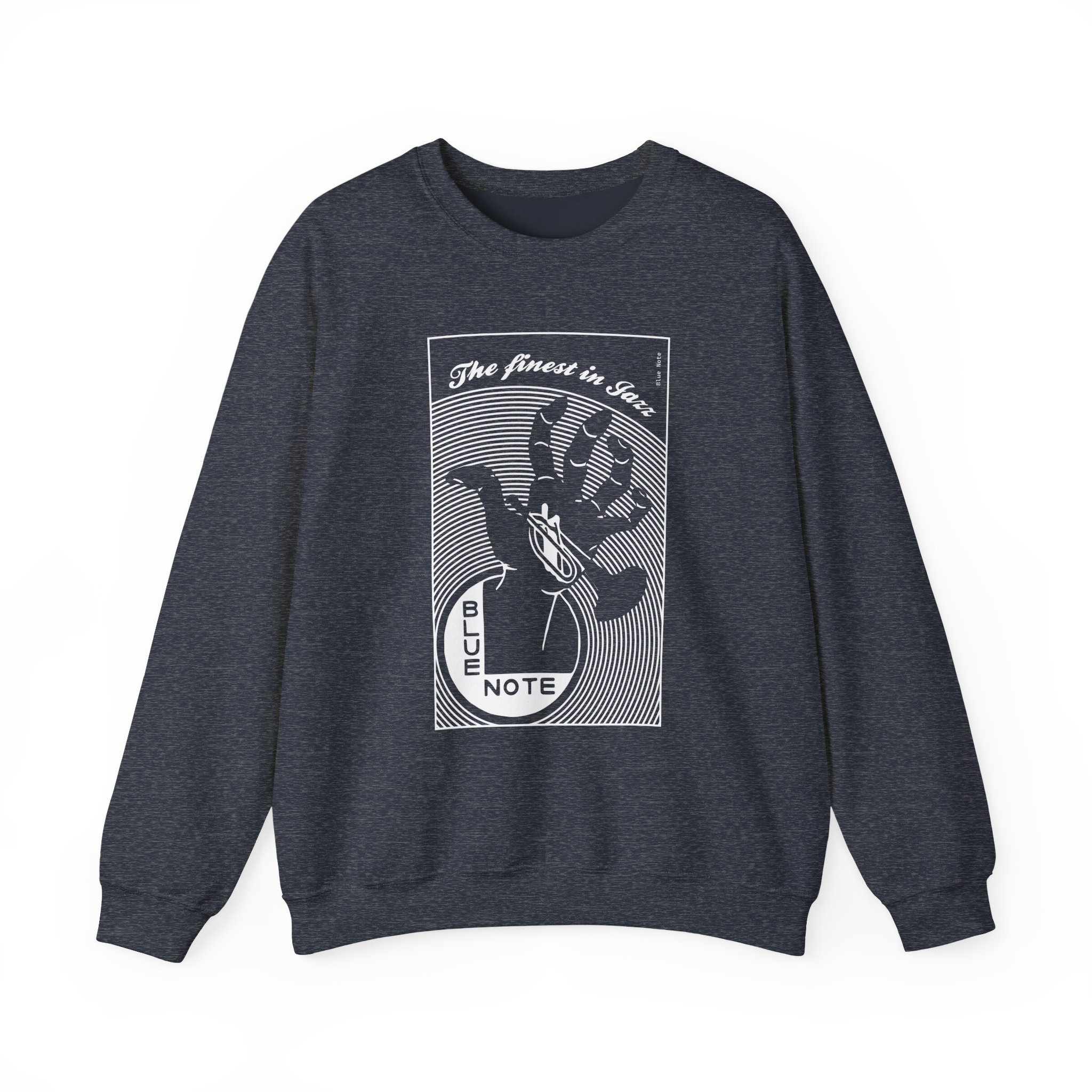 Blue Note Records Unisex Heavy Blendâ„¢ Crewneck Sweatshirt