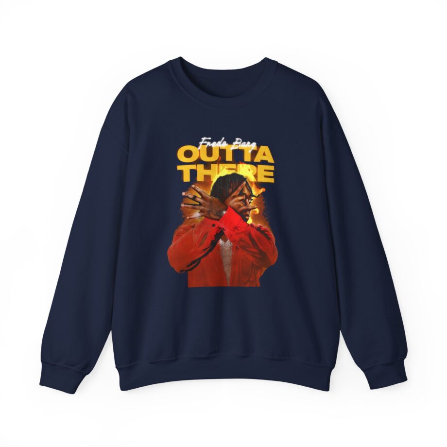 Fredo Bang Outta There Unisex Heavy Blend™ Crewneck Sweatshirt