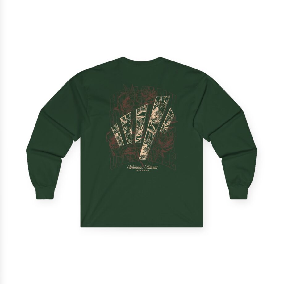Max Holloway Undeniable Burgundy Unisex Ultra Cotton Long Sleeve Tee