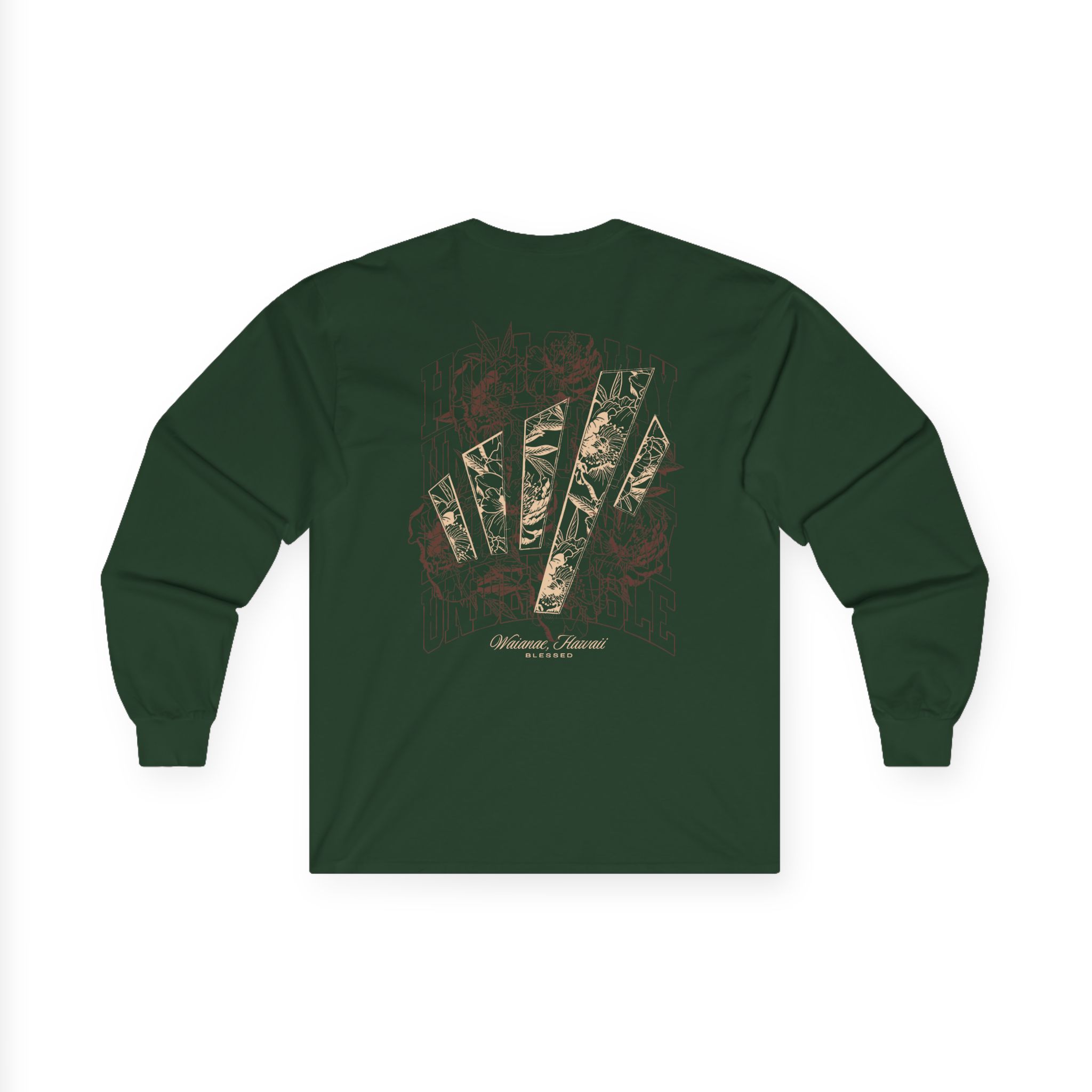 Max Holloway Undeniable Burgundy Unisex Ultra Cotton Long Sleeve Tee
