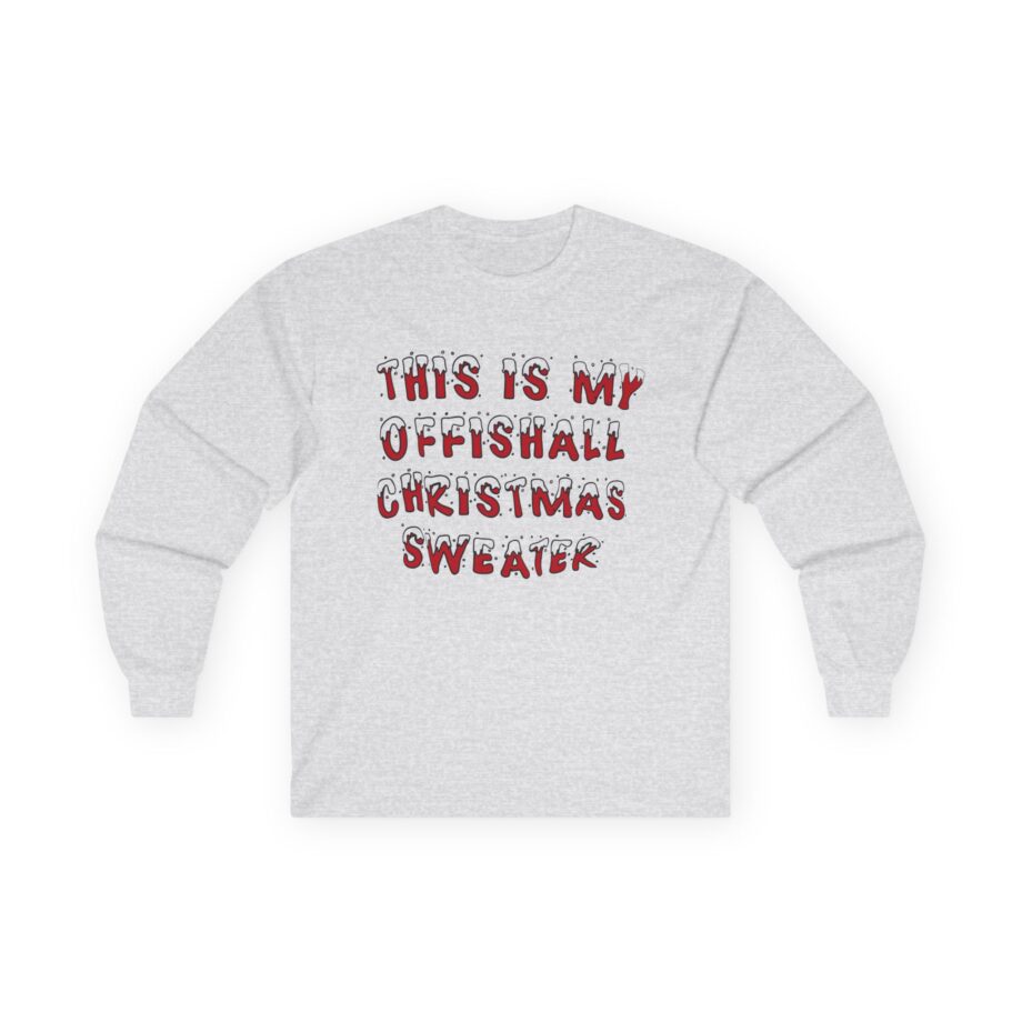 Kardinal Offishall This is My Offishall Christmas Unisex Ultra Cotton Long Sleeve Tee