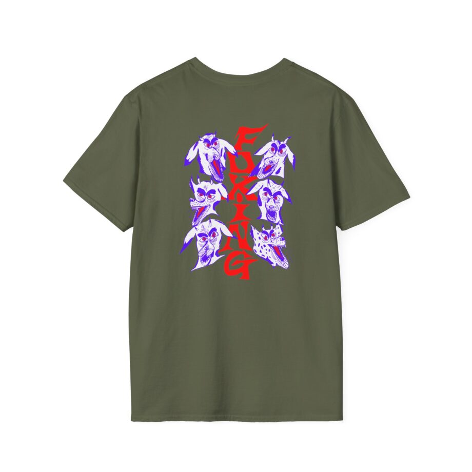 Foxing Devil Dogs Unisex Softstyle T-Shirt