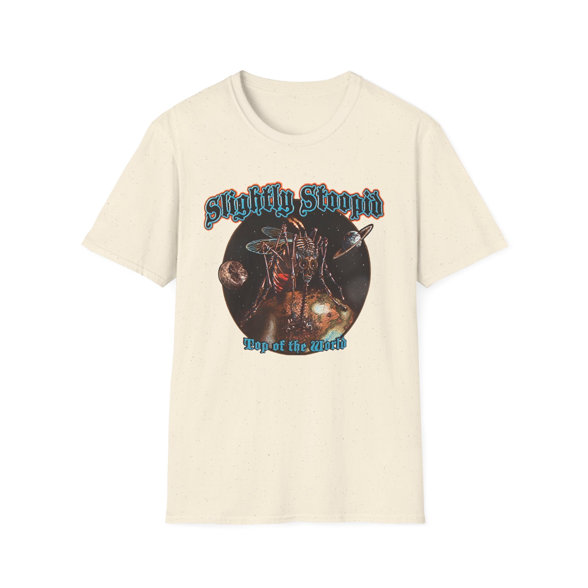 Slightly Stoopid Top of the World Golden Goods Unisex Softstyle T-Shirt