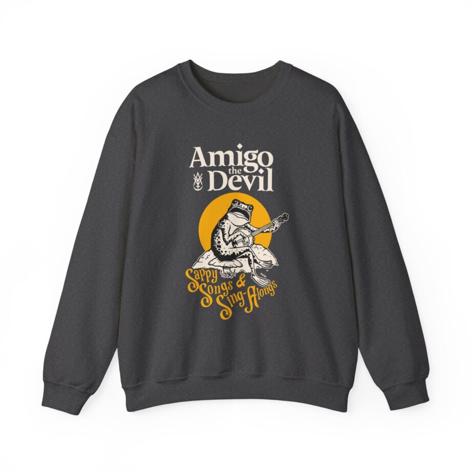 Amigo the Devil Sappy Songs Unisex Heavy Blend™ Crewneck Sweatshirt