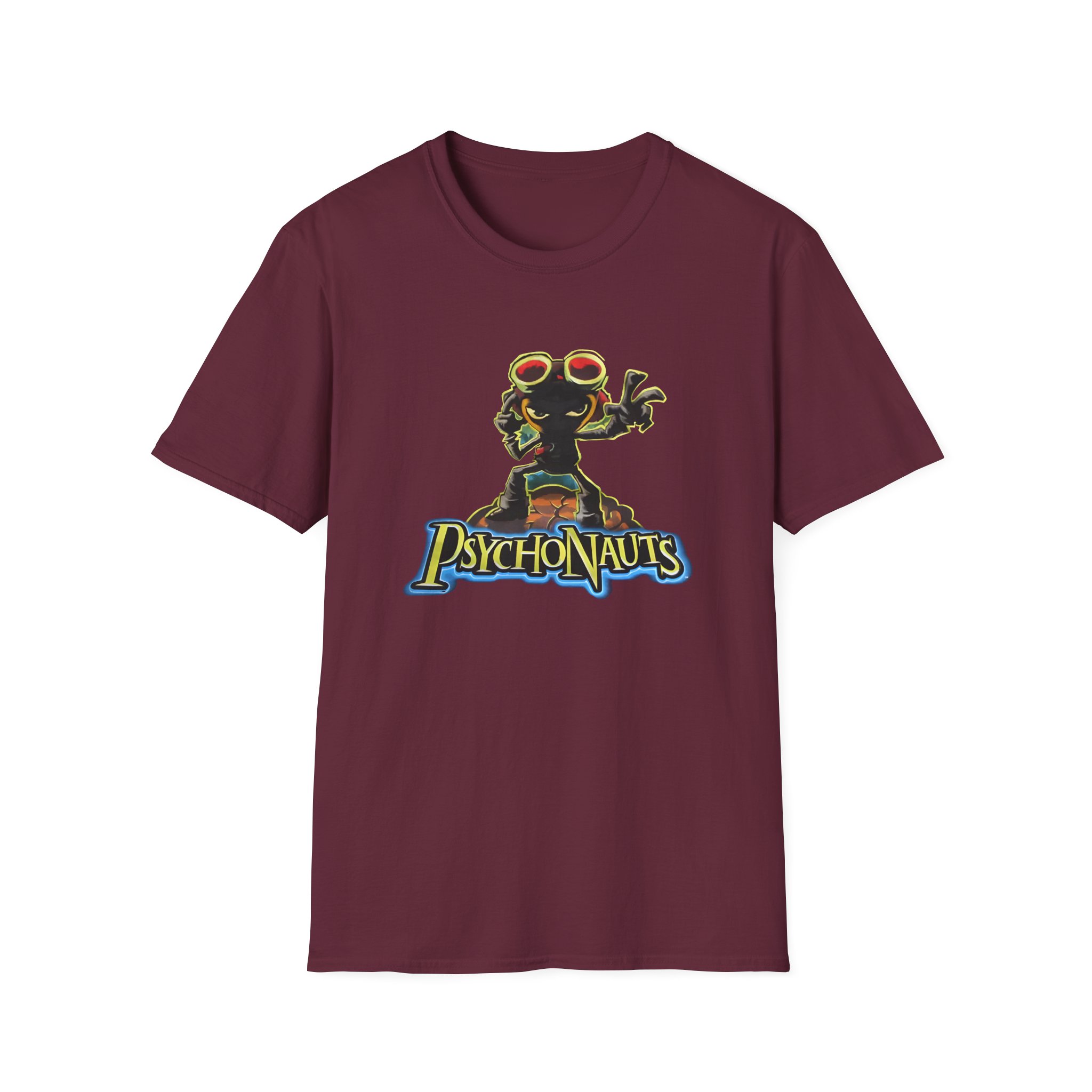 Double Fine Psychonauts Raz Unisex Softstyle T-Shirt
