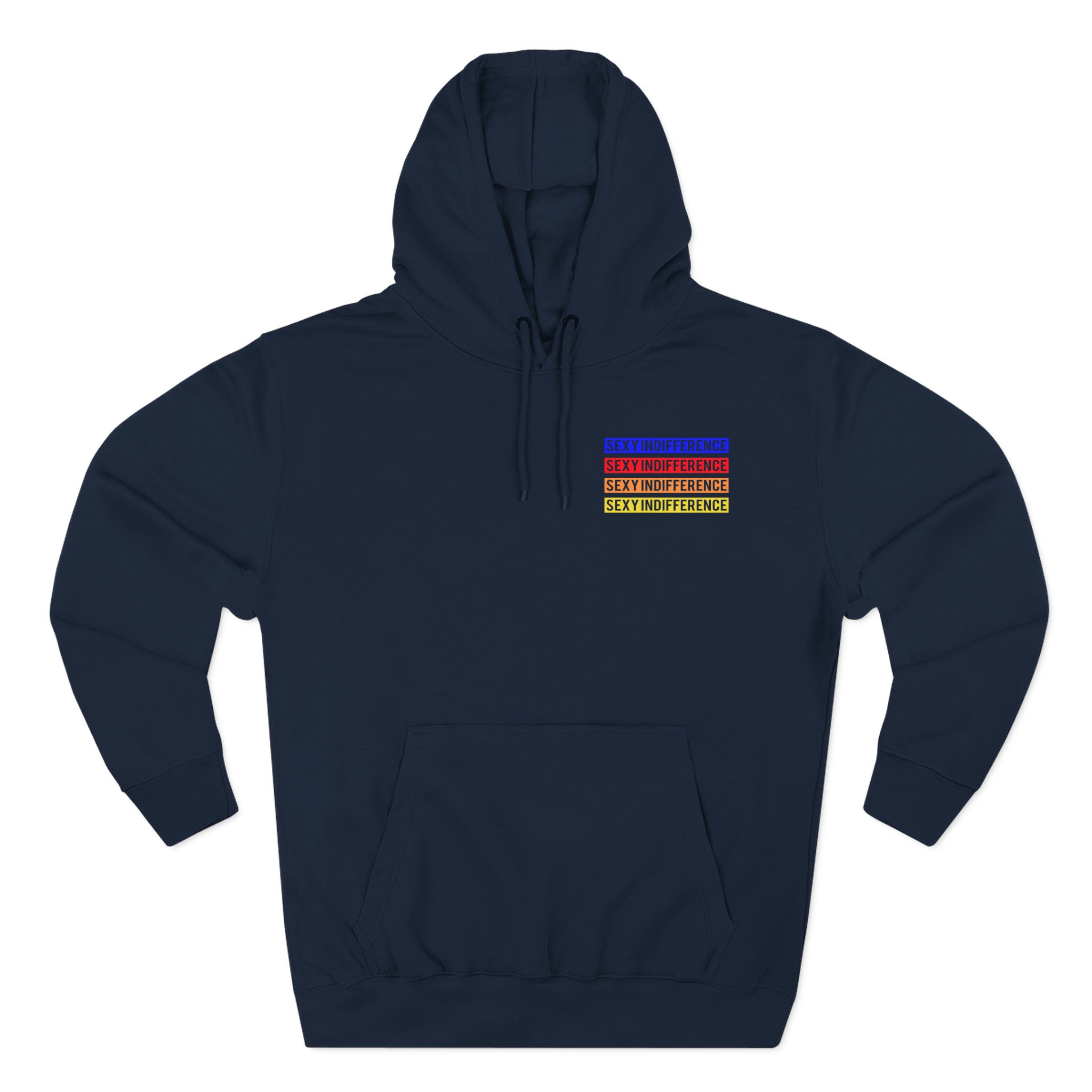 Smartless Sexy Indifference Three-Panel Fleece Hoodie