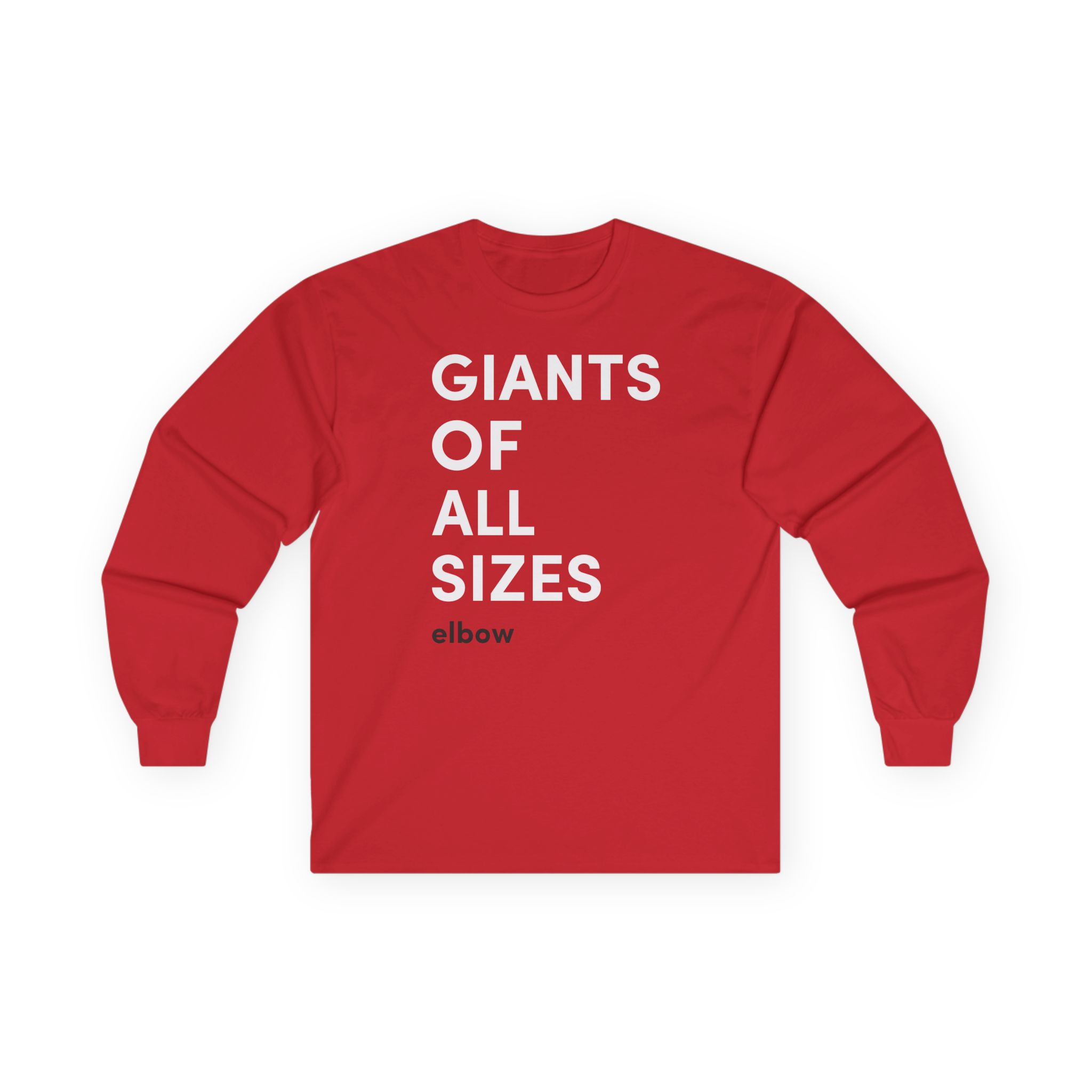 Elbow Audio Giants of All Sizes Unisex Ultra Cotton Long Sleeve Tee