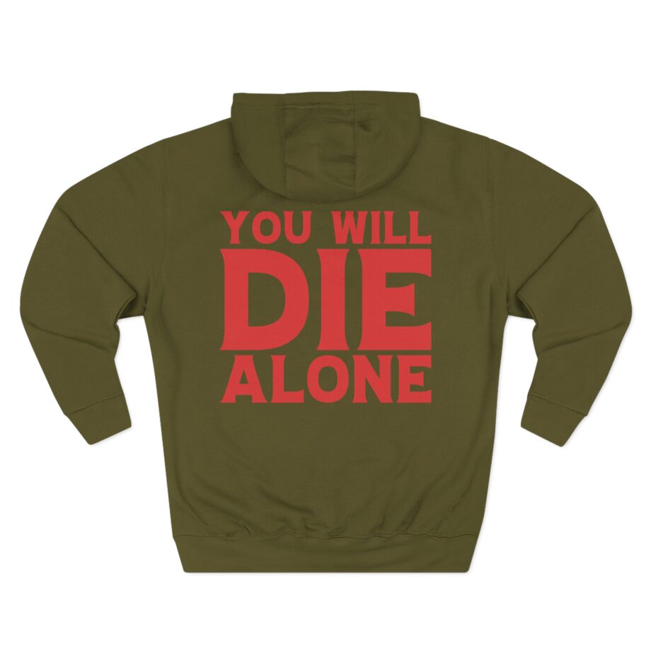 Suicide Silence You Will Die Alone Three-Panel Fleece Hoodie